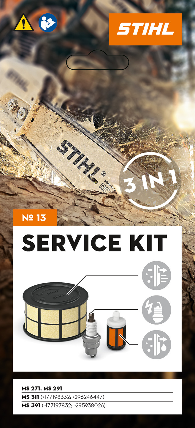 SECURA 4er Pack Sägeketten Für Stihl 034 – Passend Für 45 Cm Schwert