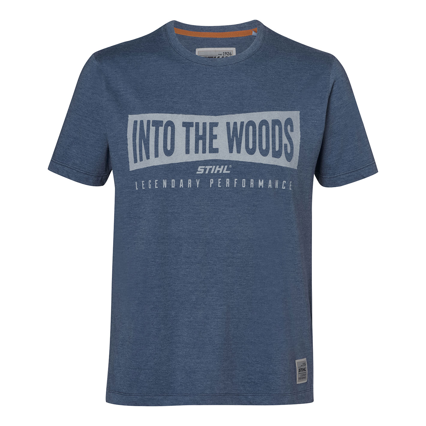 T-shirt « WOODS » Homme - Bleu foncé