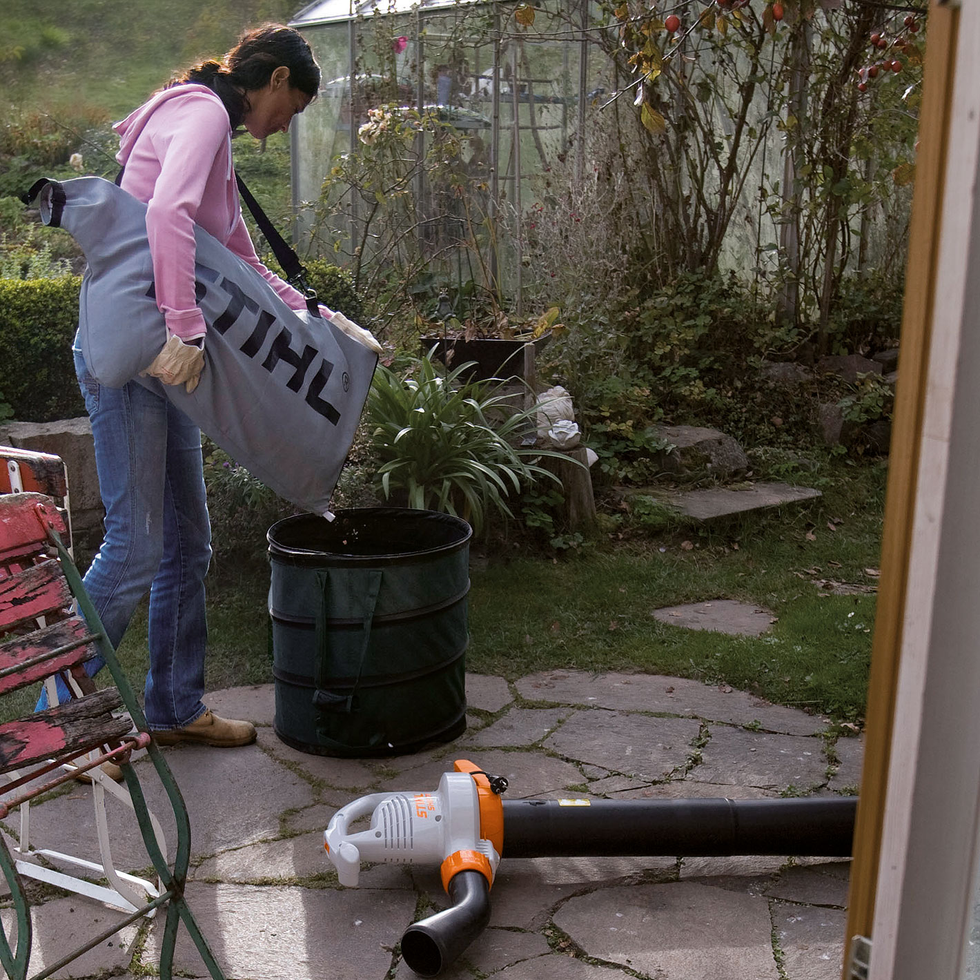 SOUFFLEUR ELECTRIQUE ASPIRO BROYEUR STIHL SHE 71