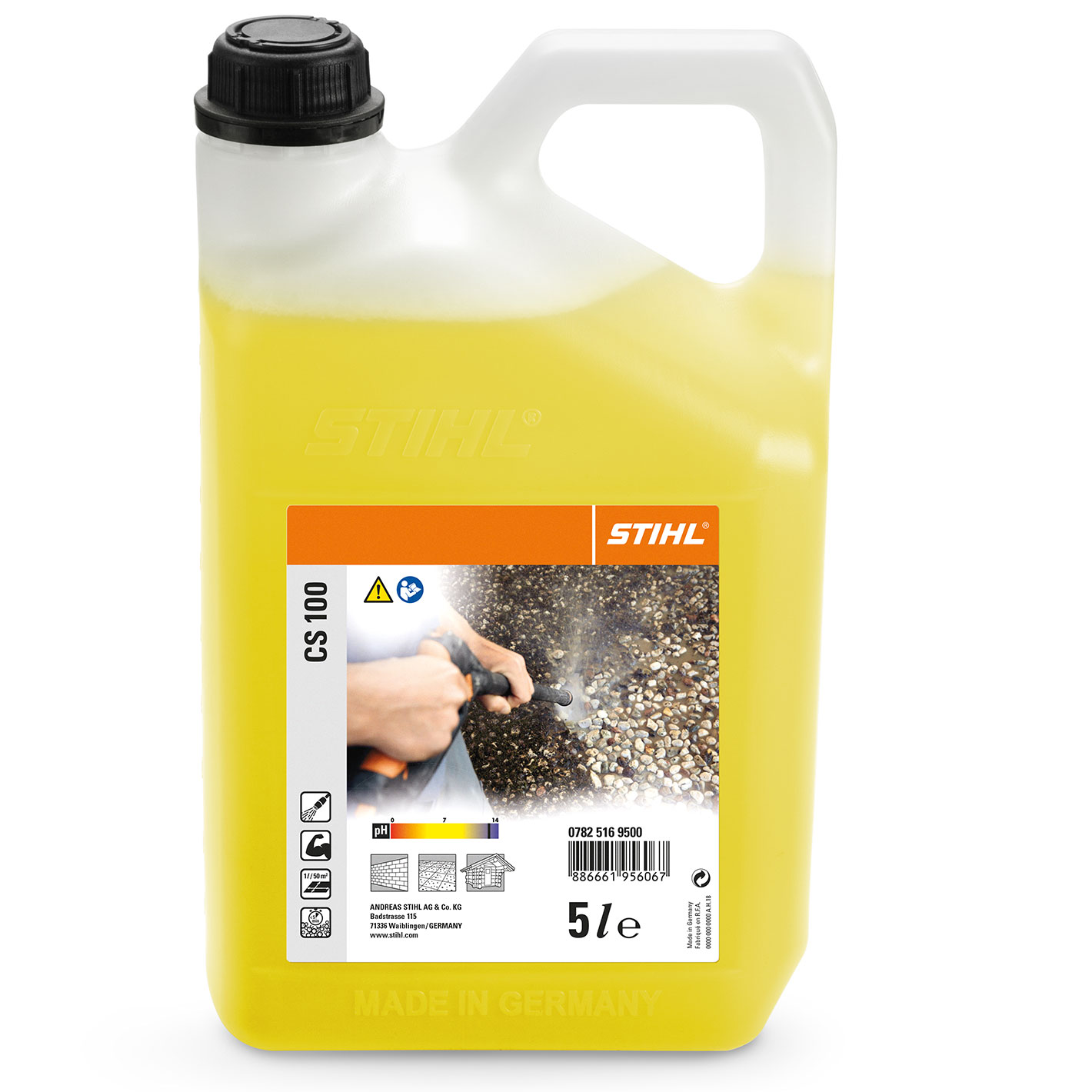 Détergent pour pierres et façades CS 100 - 5 l
