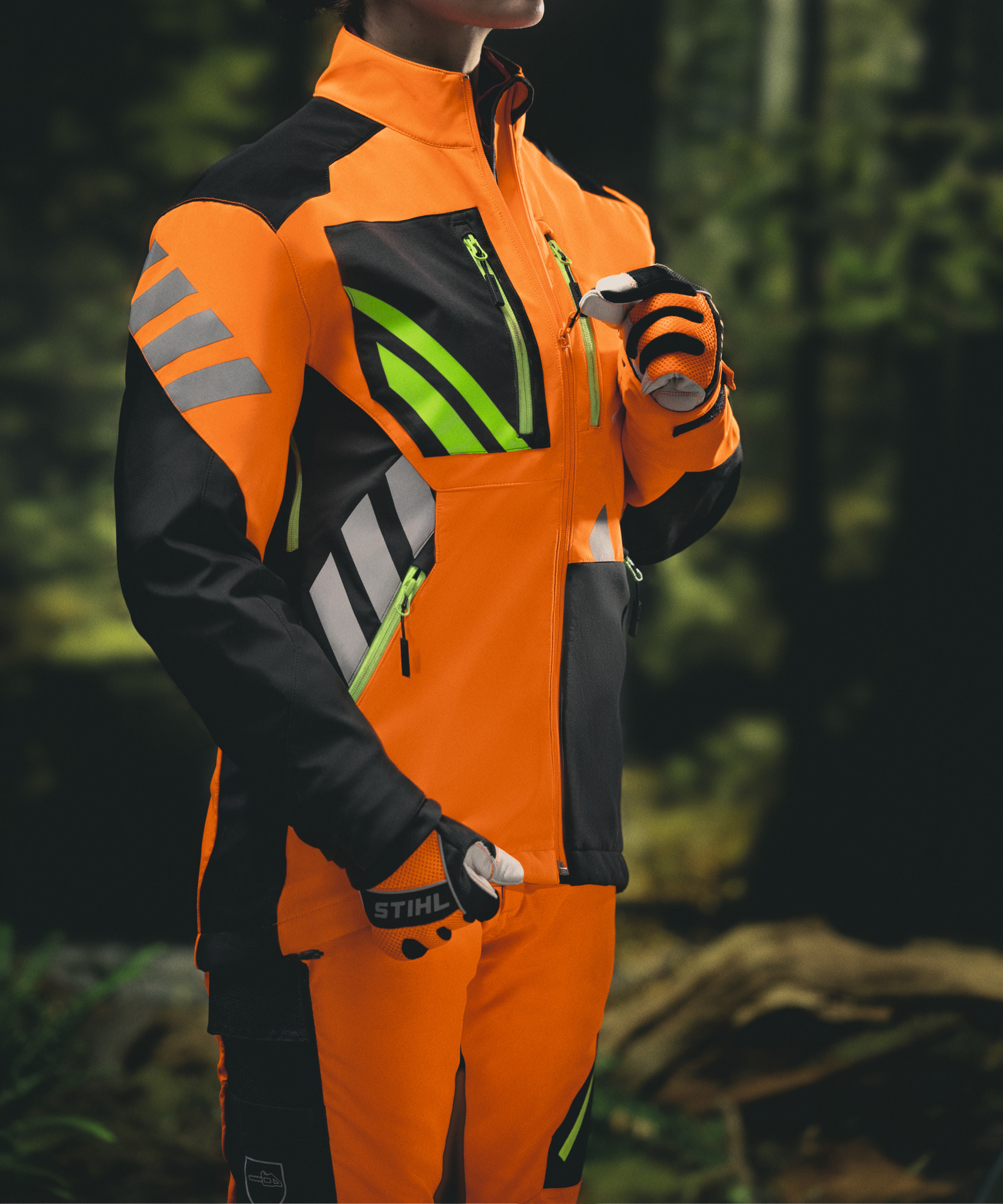 Macro de la veste Advance ShellTEC