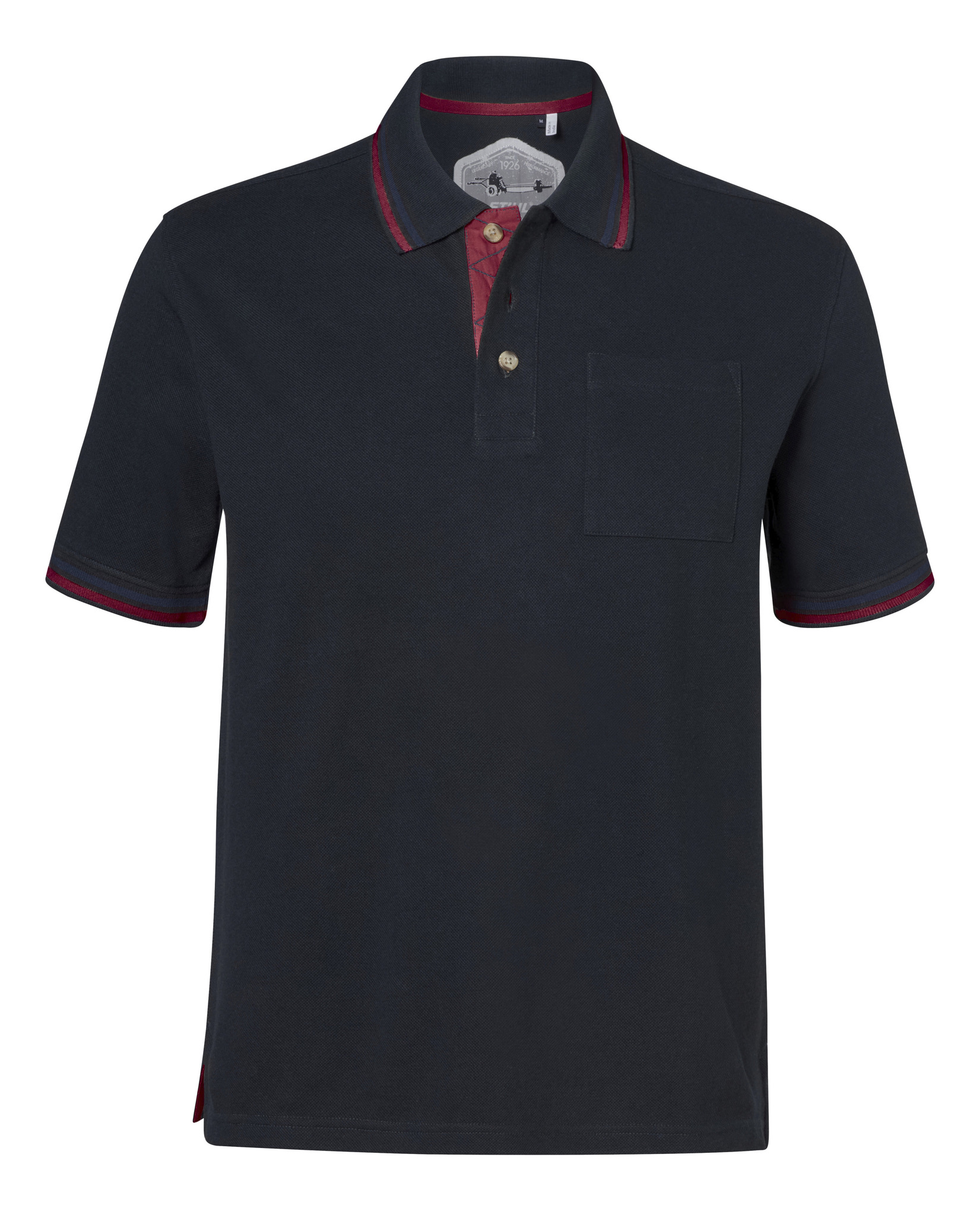 Polo Homme gris foncé