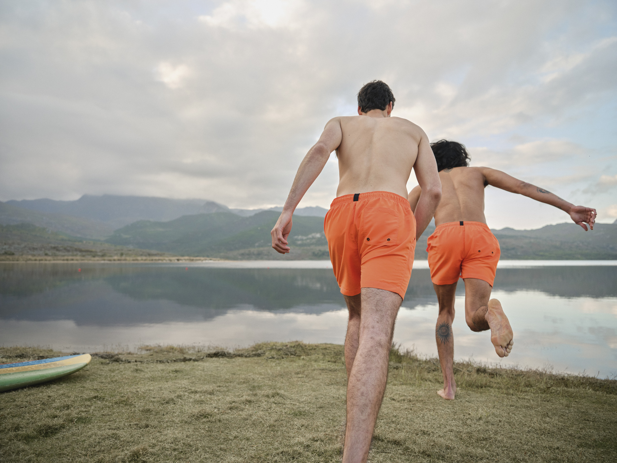 Short de bain STIHL orange