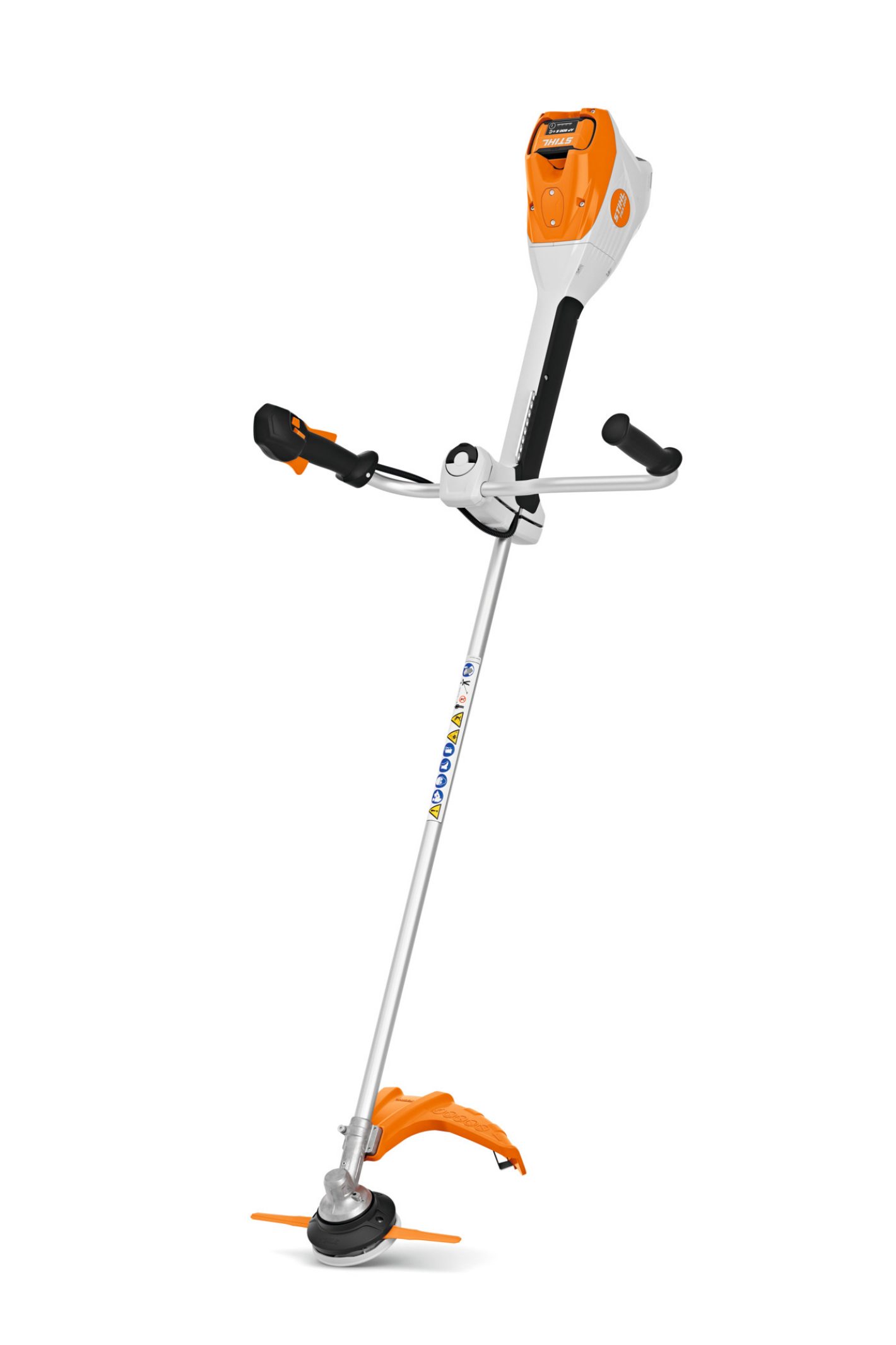 Stihl FSA 200 débroussailleuse à batterie professionnelle gamme AP SYSTEM moteur EC 2 kW guidon anti-vibrations grands espaces verts sans batterie 719 euros
