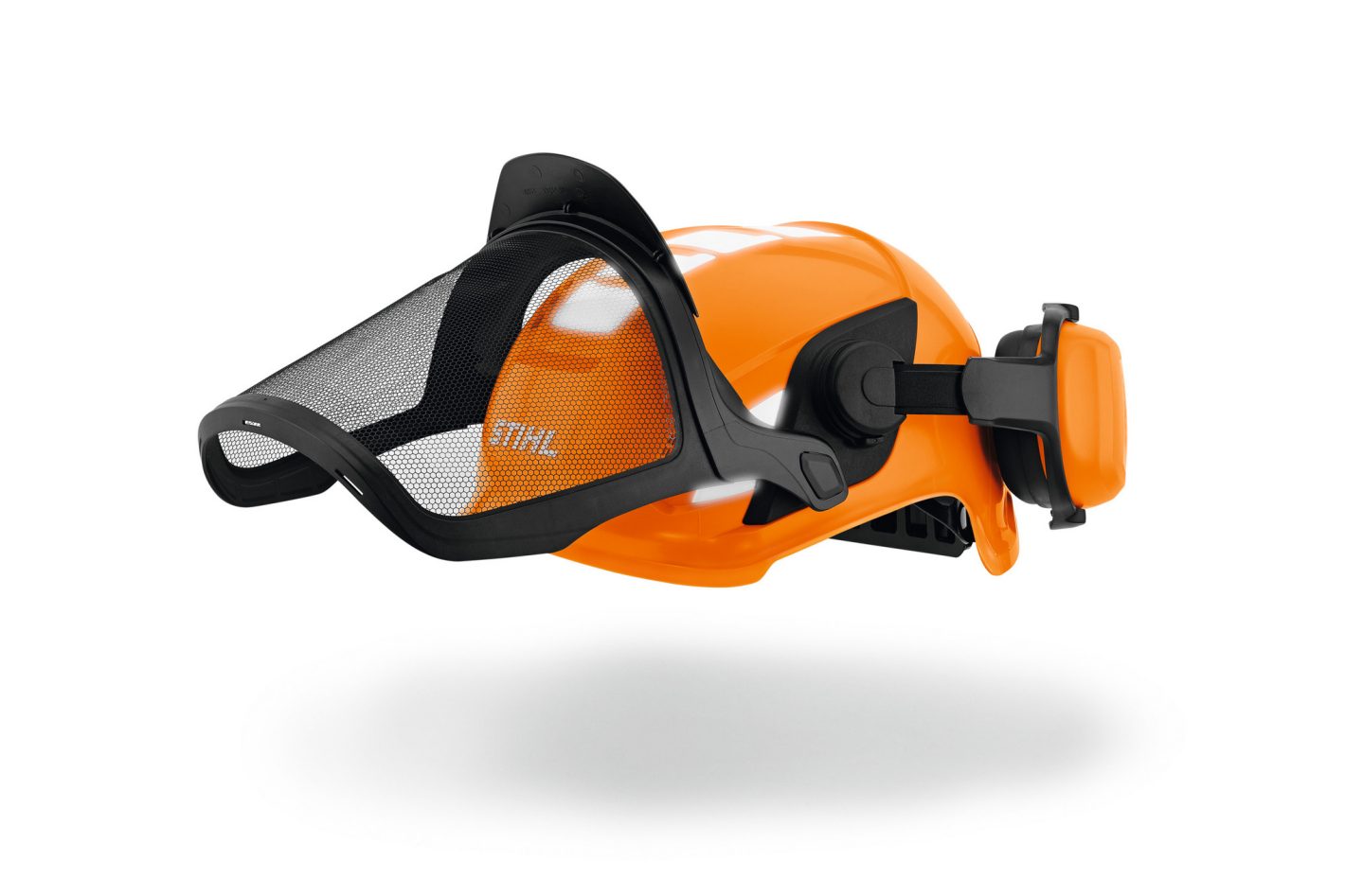 Casque Stihl Advance X-Vent top gamme bûcheron professionnel CENTERFIT FLIP FIT haute visibilité ventilation