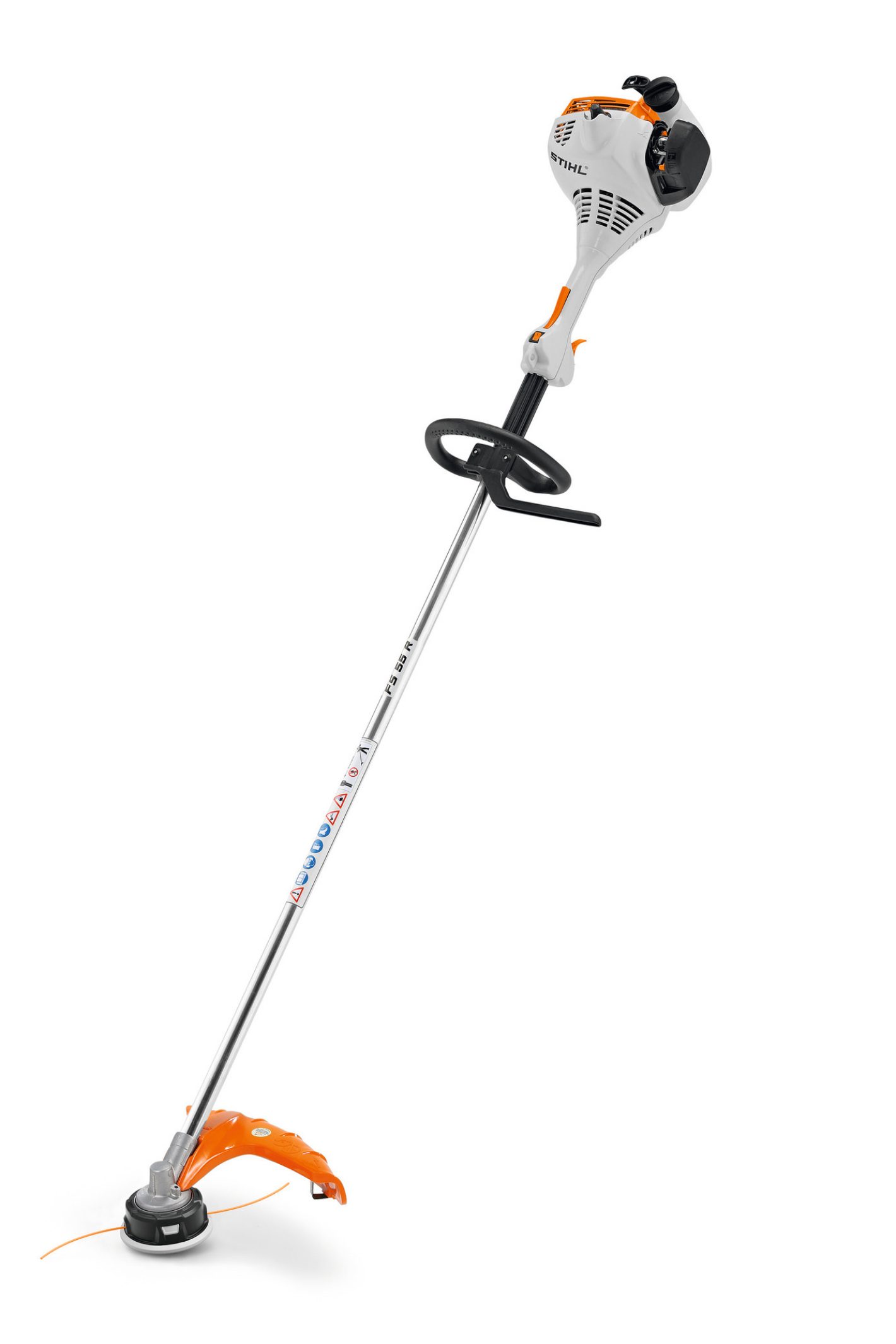 Stihl FS 55 débroussailleuse thermique 27,2 cc 2T entrée gamme professionnelle Stihl polyvalente
