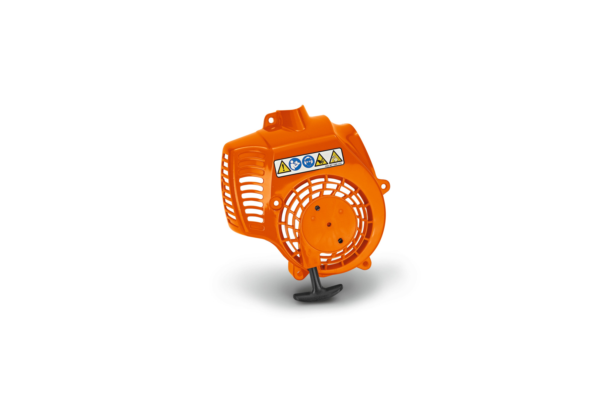 Carter de ventilateur avec lanceur