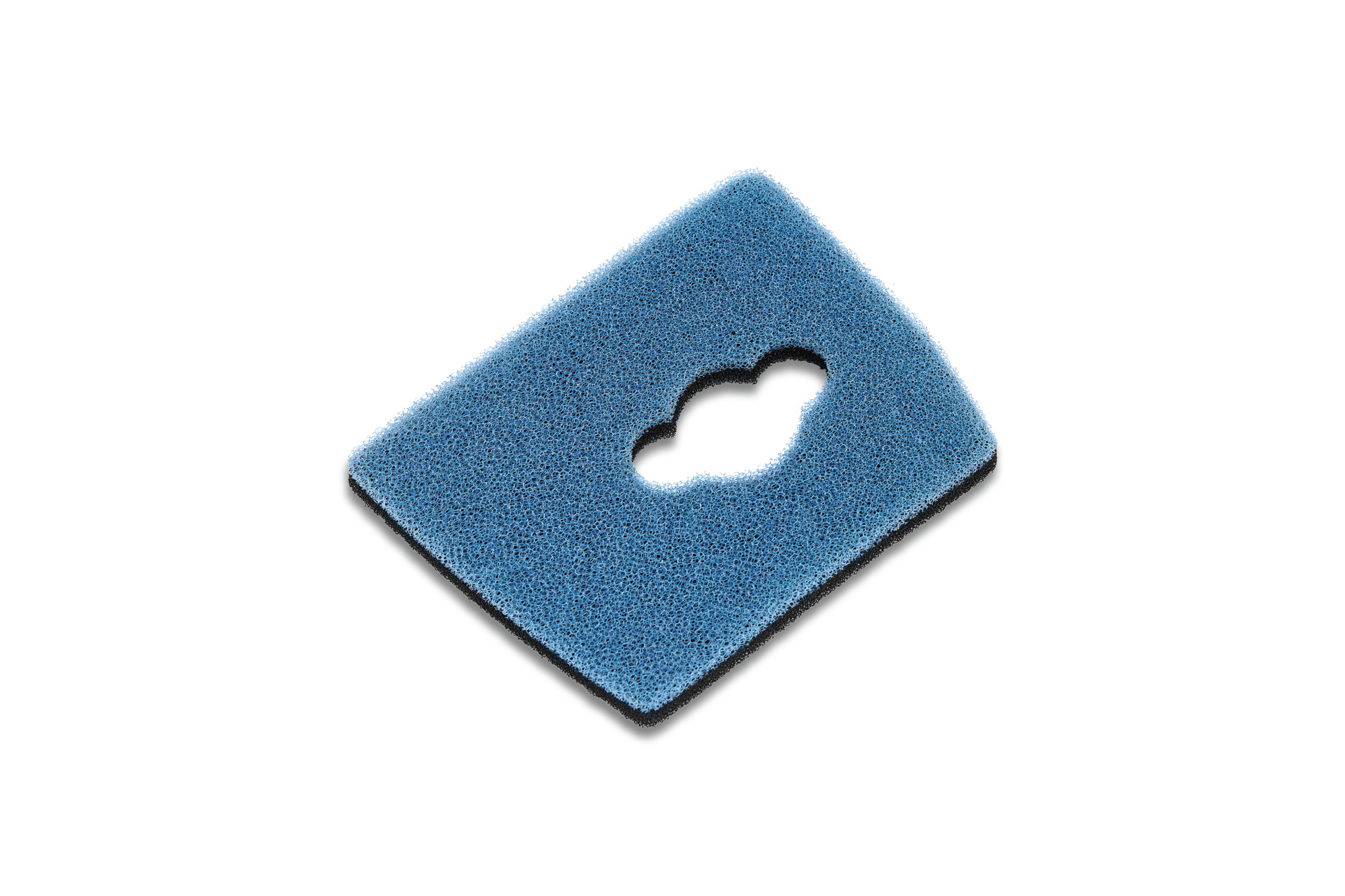 Elément filtrant plat