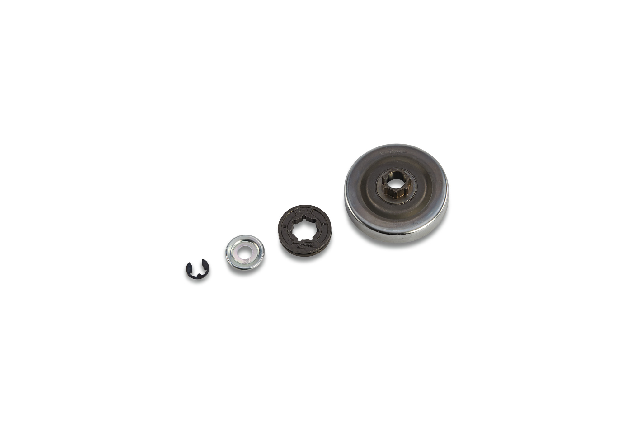 Jeu de pignon à anneau 3/8"P 7D