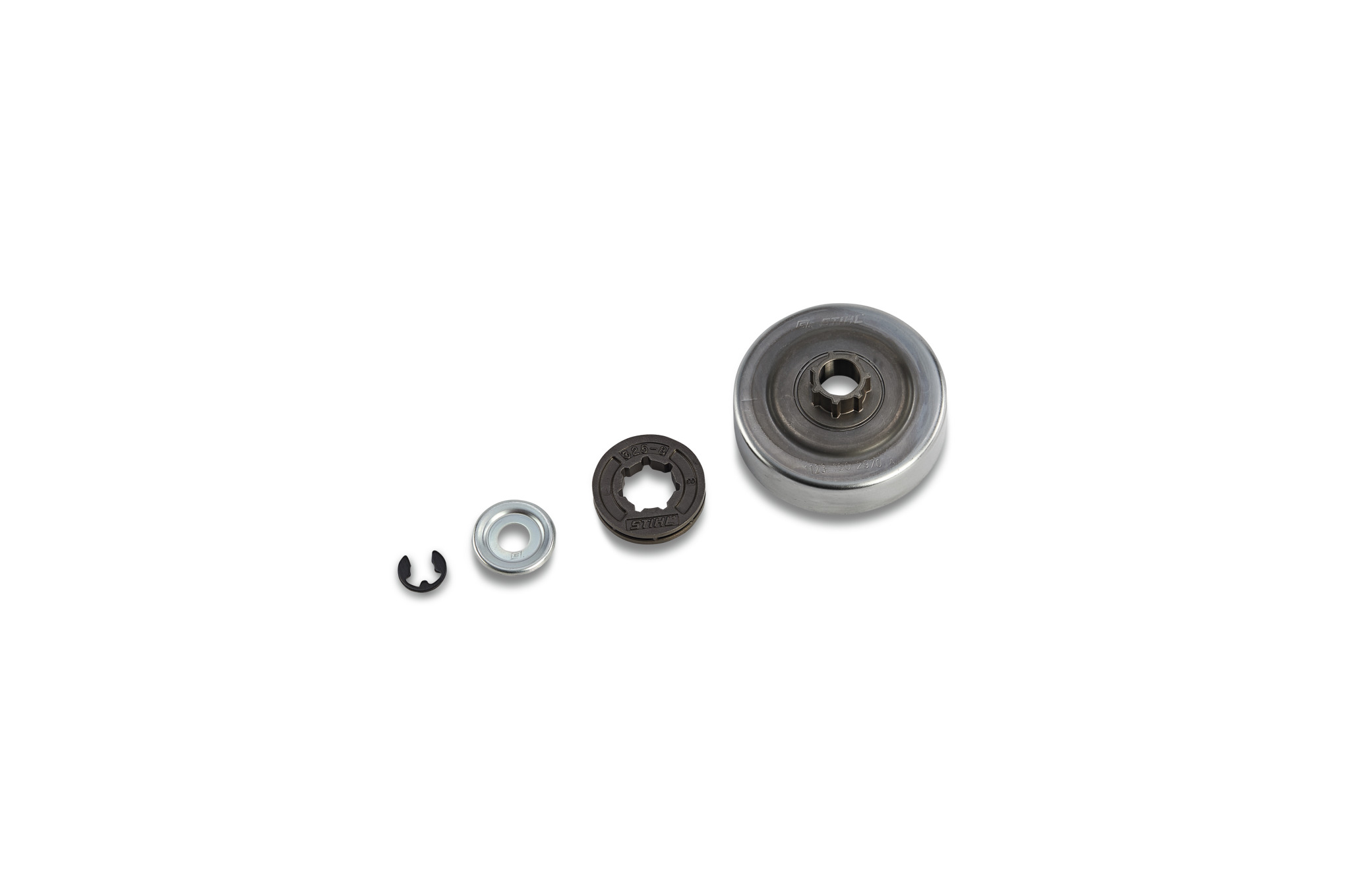 Jeu de pignon à anneau 0.325" 8D