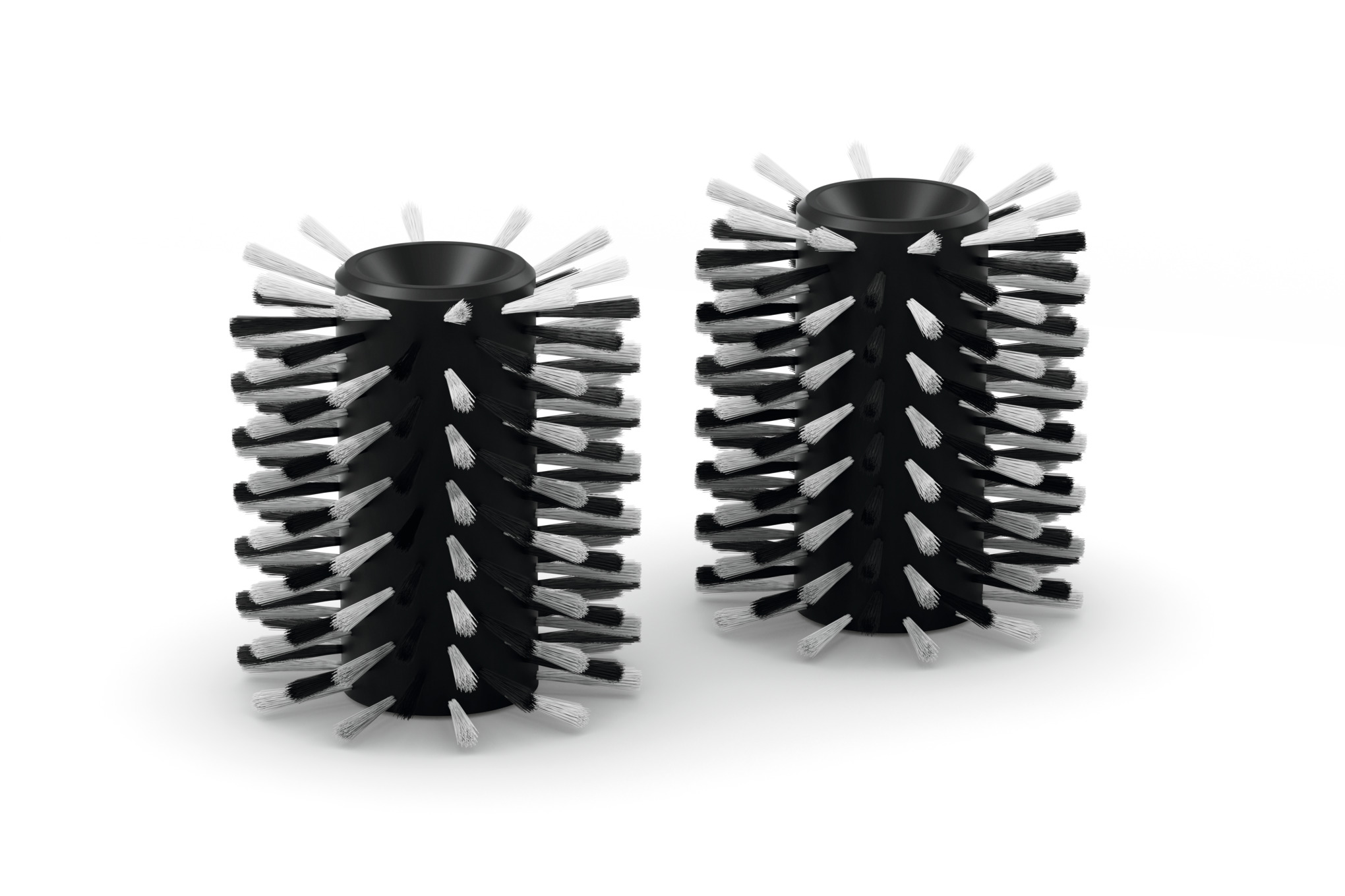 Brosses souples pour brosse rotative