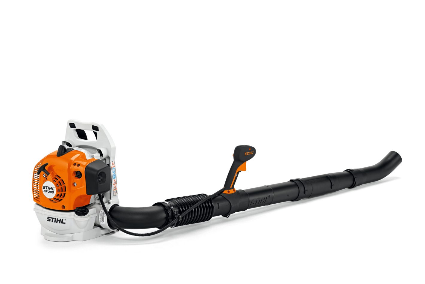 Souffleur dorsal Stihl BR 200 thermique 27,2 cc entrée gamme particulier grandes propriétés