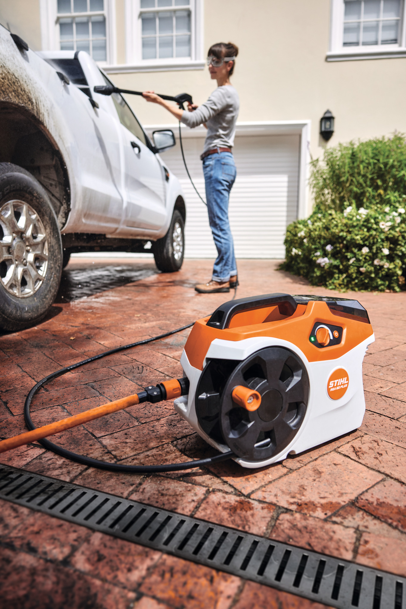 Nettoyeur haute-pression REA 60 PLUS sans batterie ni chargeur