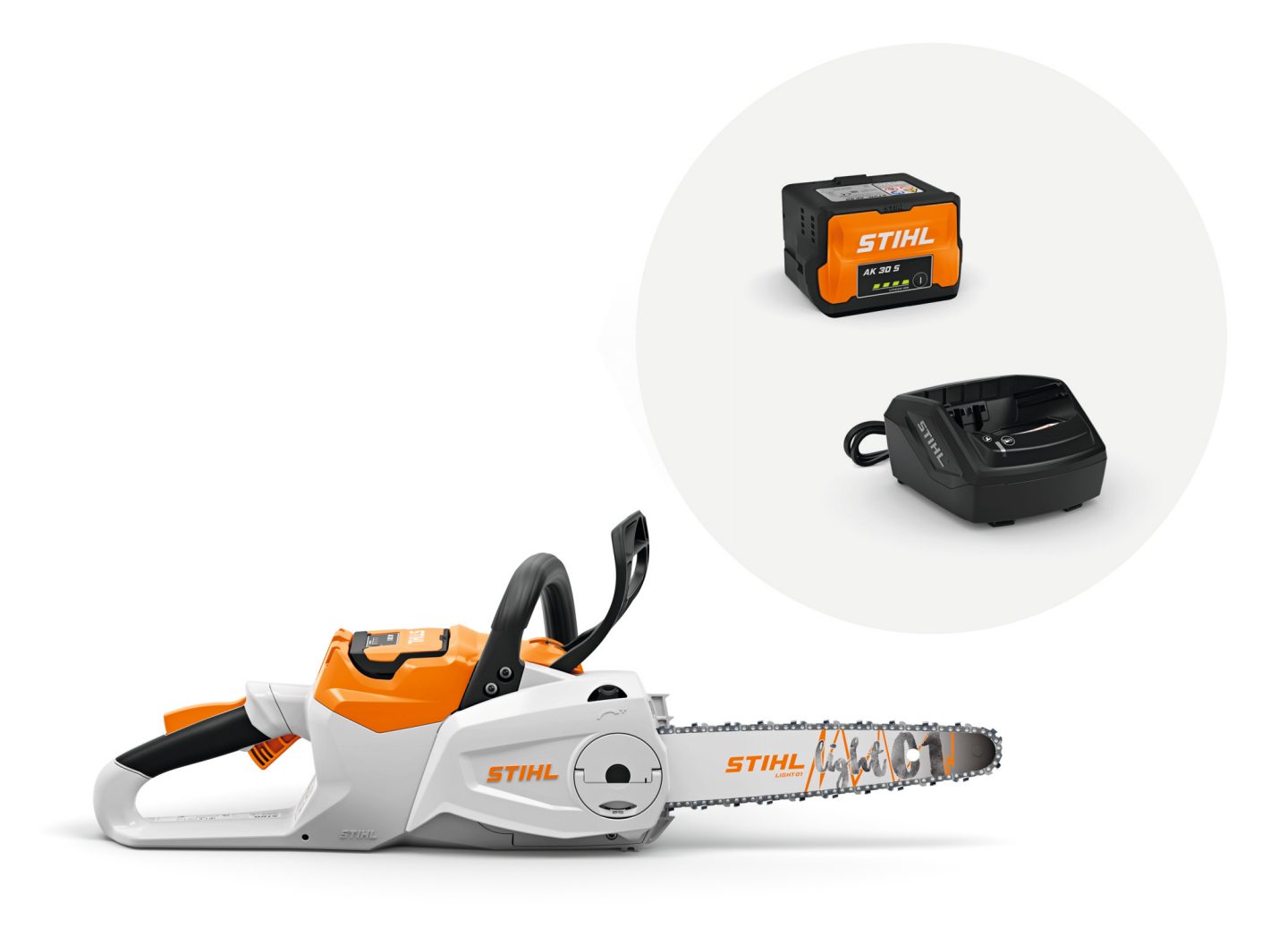 Tronçonneuse à batterie Stihl MSA 80 C-B AK SYSTEM pour bois de chauffage et entretien jardin