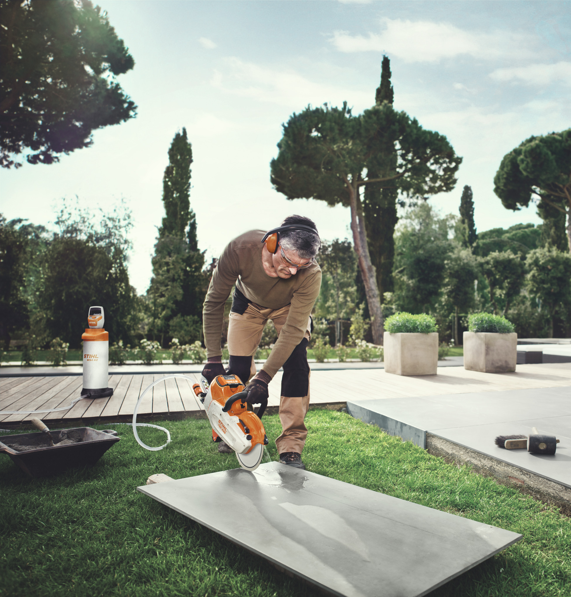 Réservoir d’eau WSA 40 - Pack batterie et chargeur