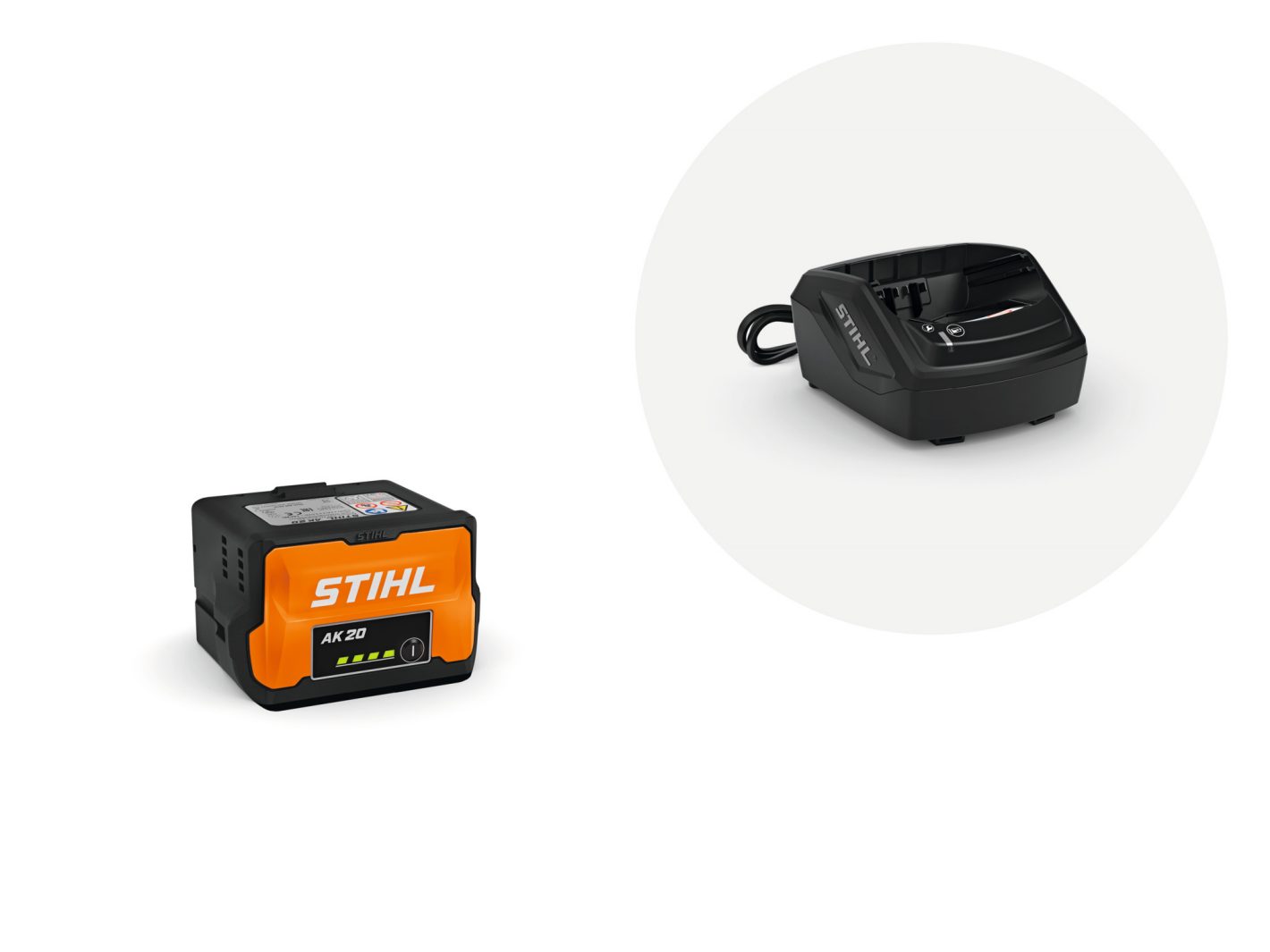 Pack Stihl AK 20 + AL 101 set de démarrage batterie chargeur kit débutant écosystème
