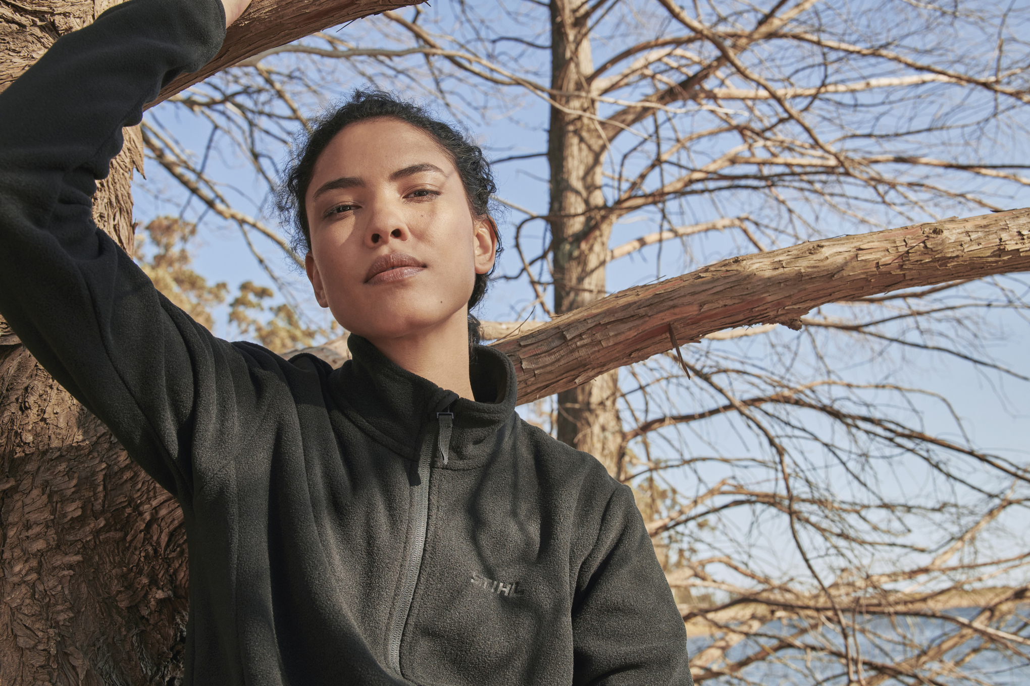 Veste polaire CLASSIC noire