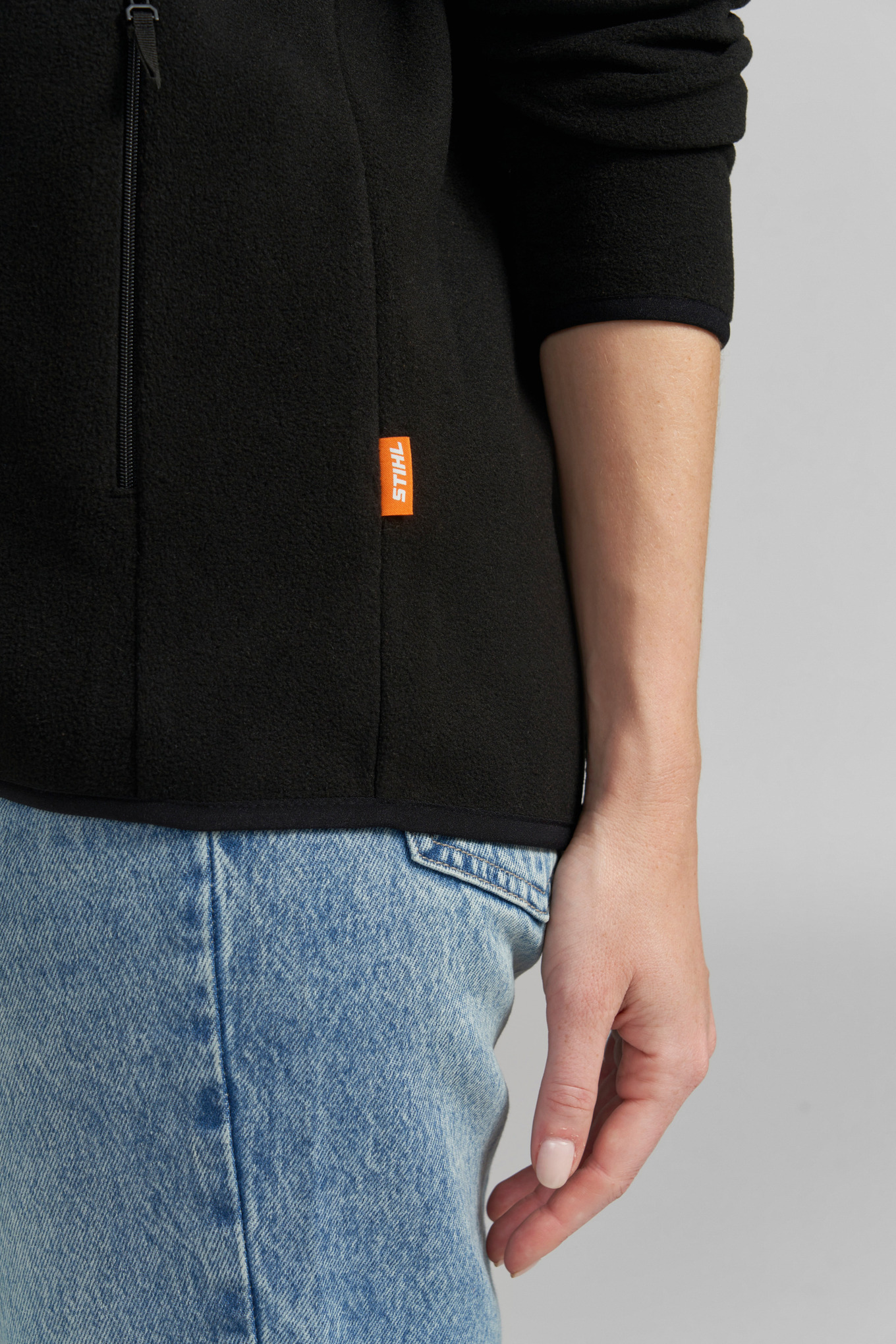 Veste polaire CLASSIC noire