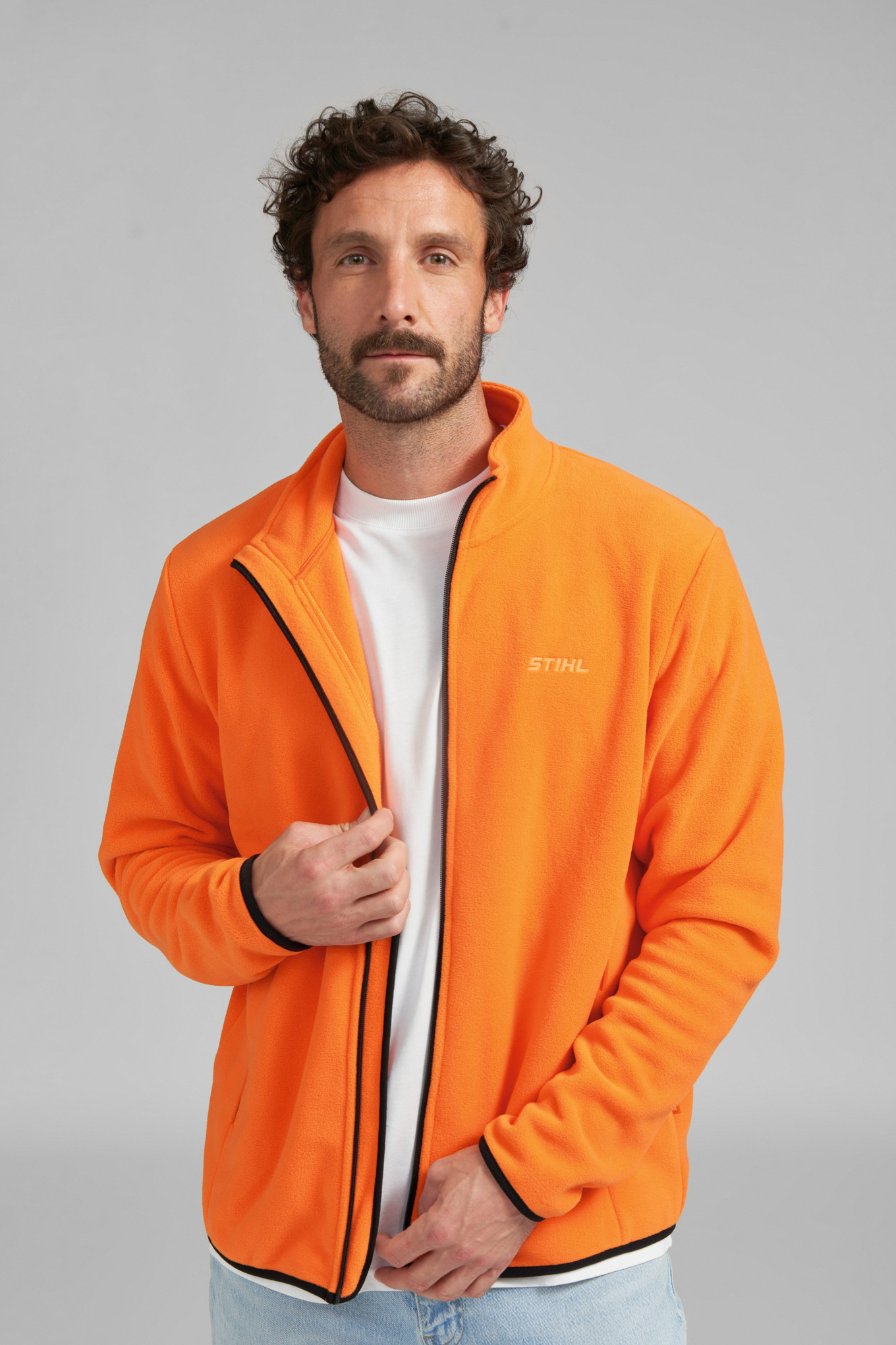 Veste polaire CLASSIC orange