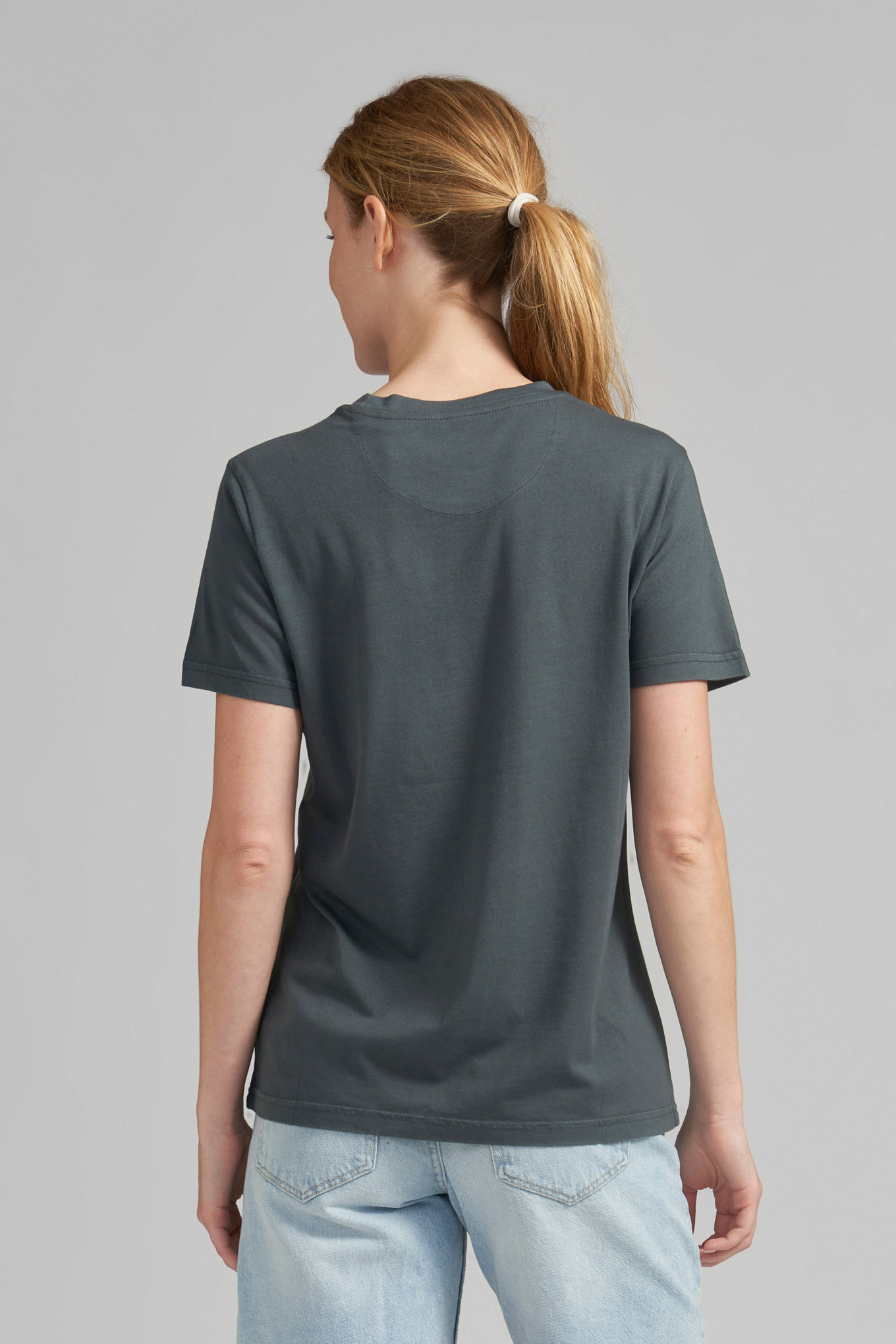 T-shirt BASIC gris Femme