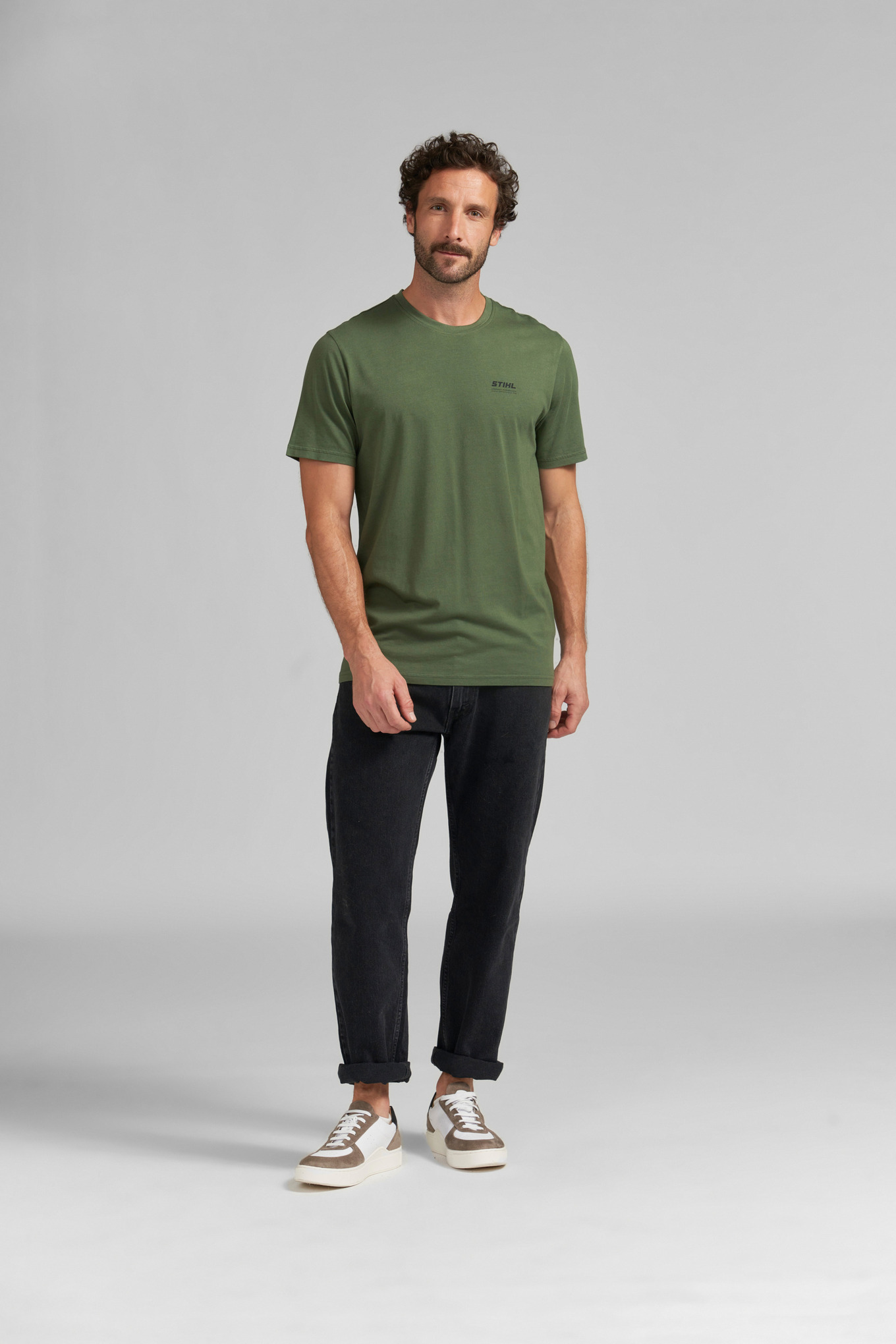 T-shirt BASIC vert Homme