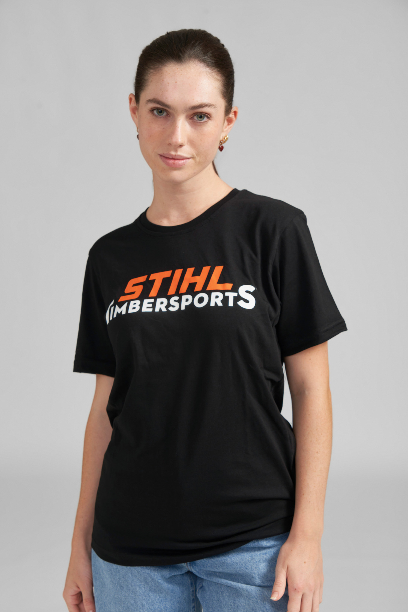T-shirt Timbersports® noir Unisexe