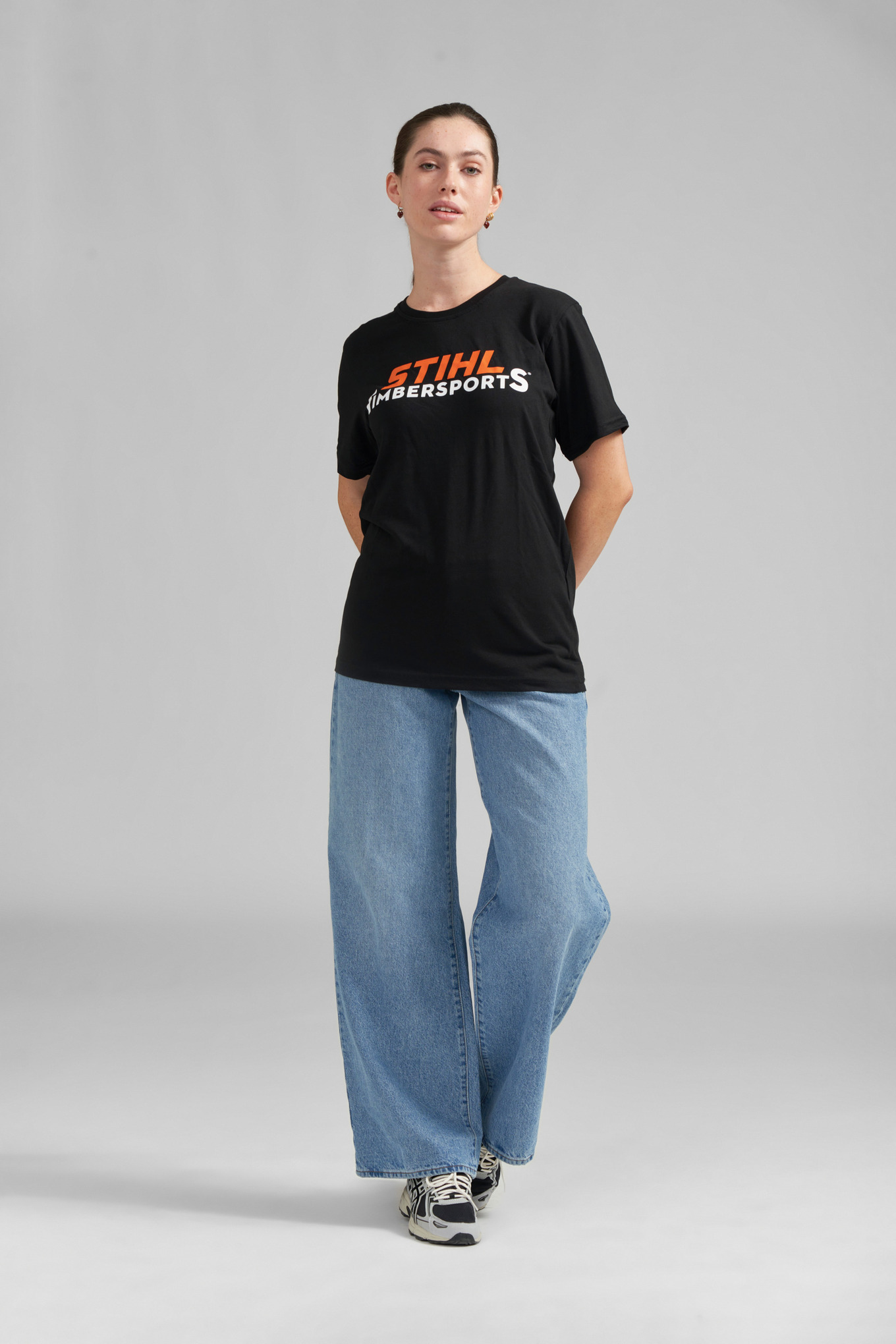 T-shirt Timbersports® noir Unisexe