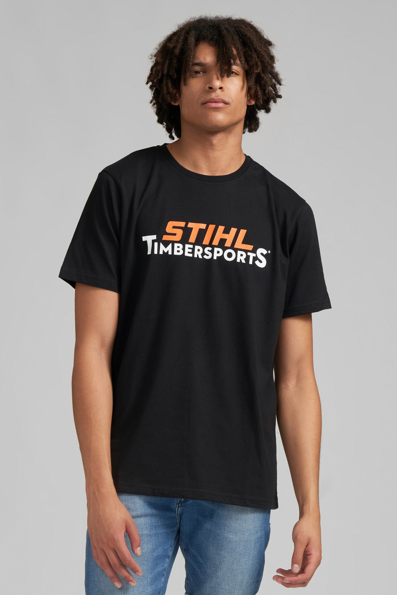 T-shirt Timbersports® noir Unisexe