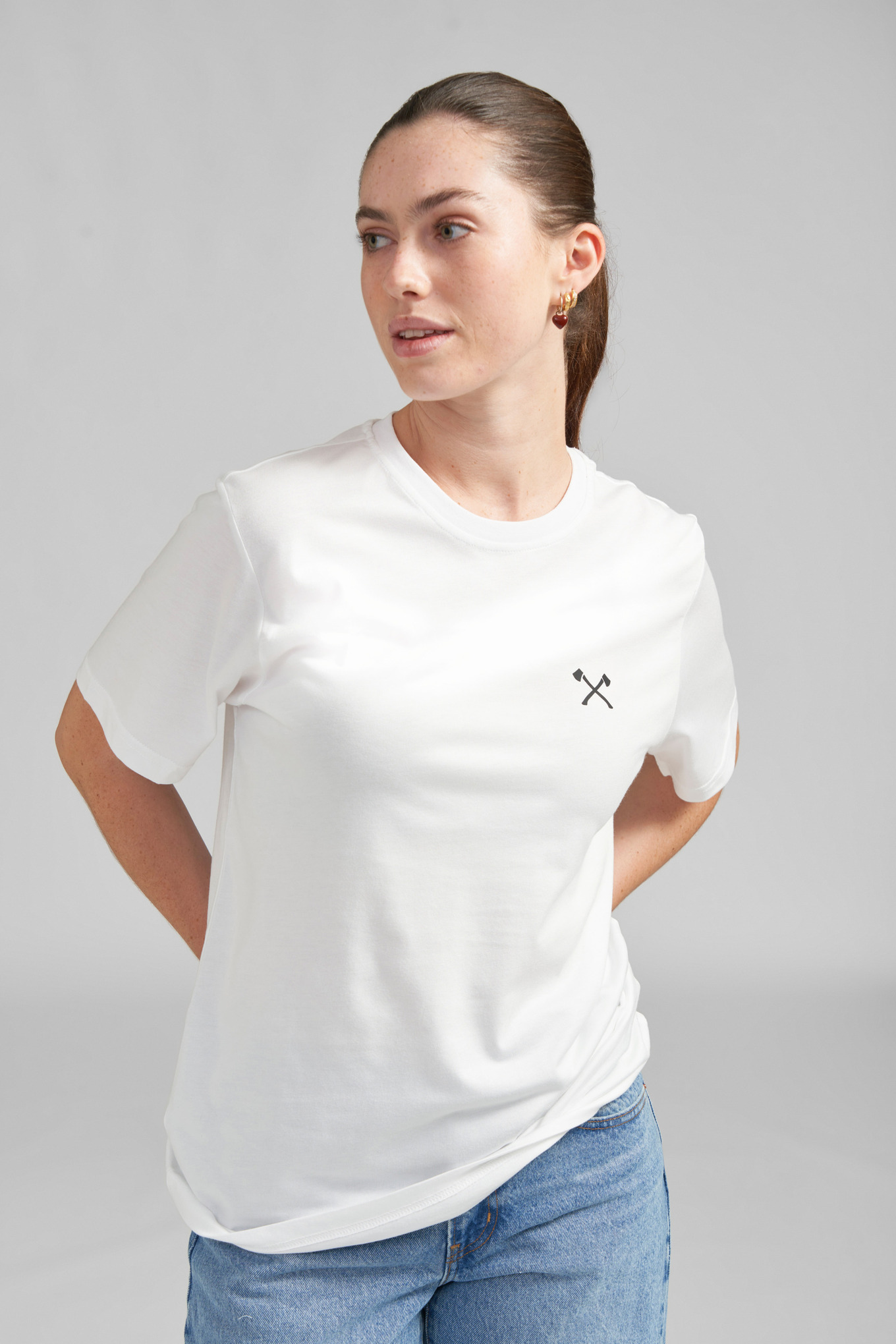 T-shirt TIMBERSPORTS® AXE blanc