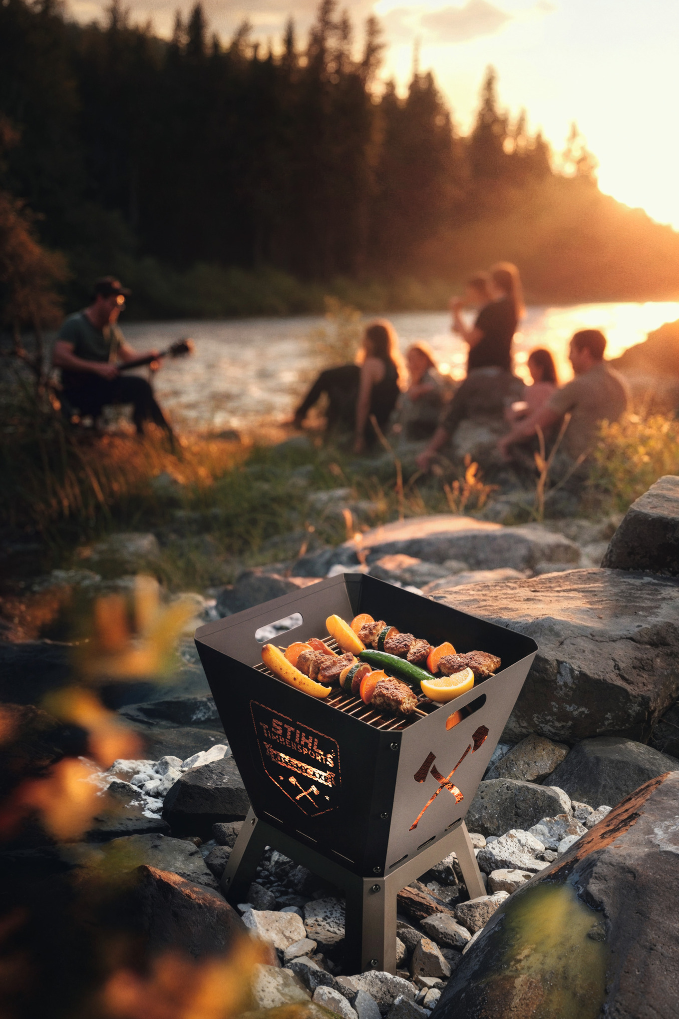 Brasero avec grille TIMBERSPORTS®