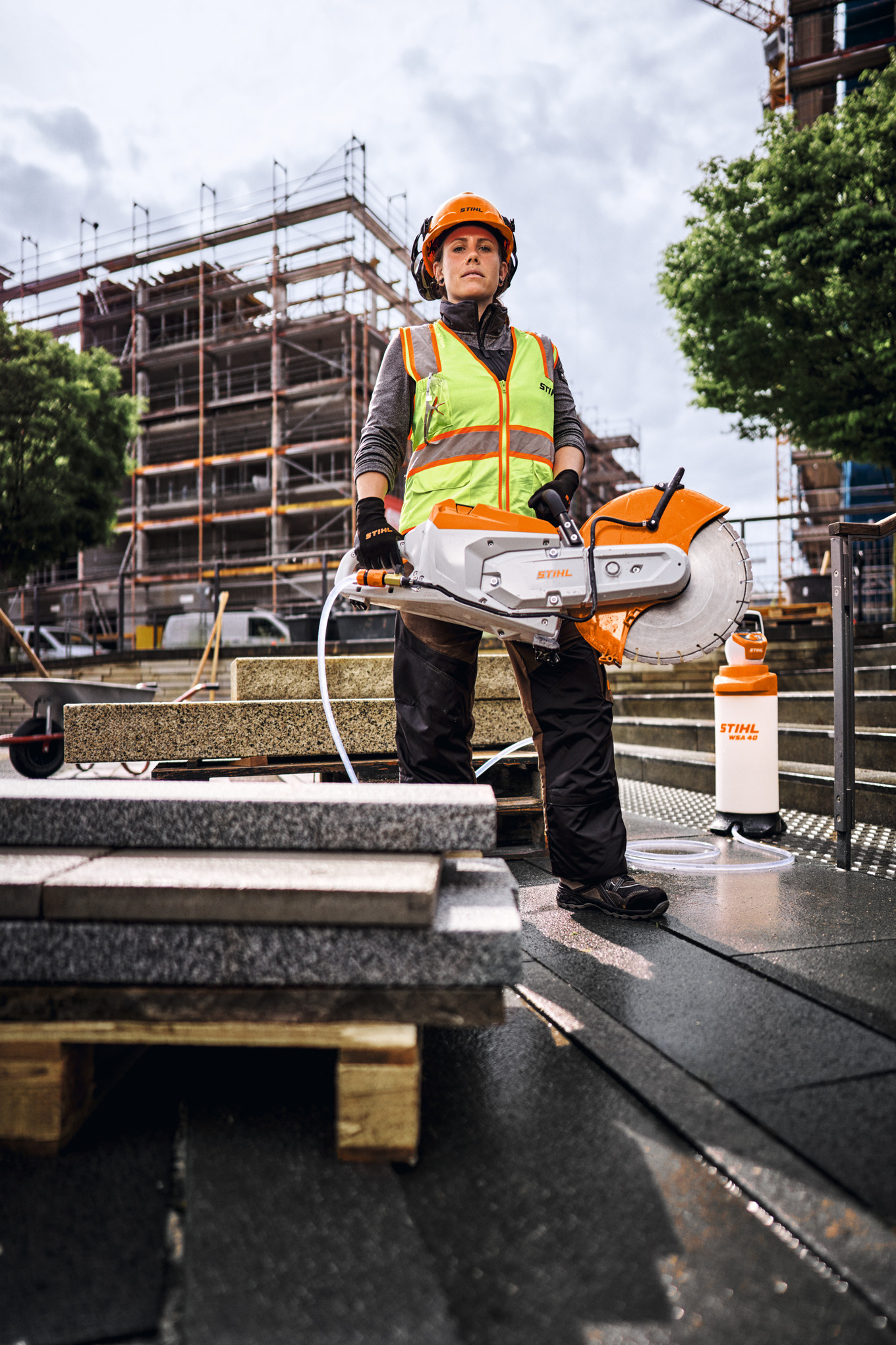 Réservoir d’eau WSA 40 - Pack batterie et chargeur