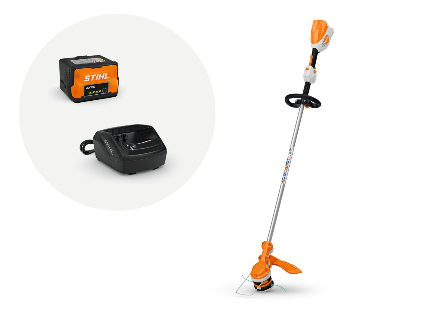 Stihl FSA 60 R débroussailleuse sans fil 36V AK System moteur brushless coupe 35 cm