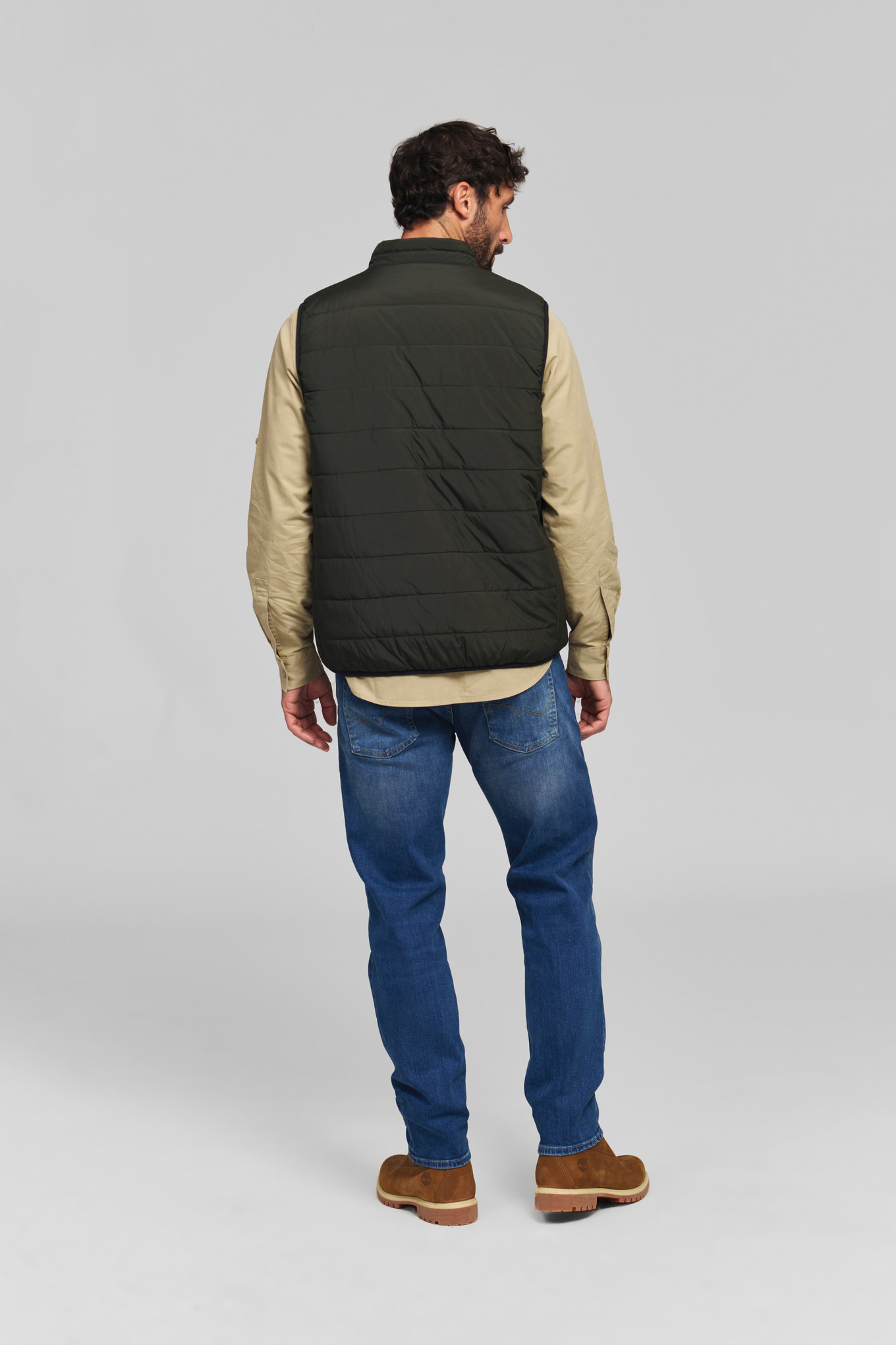 Veste sans manches CASUAL verte