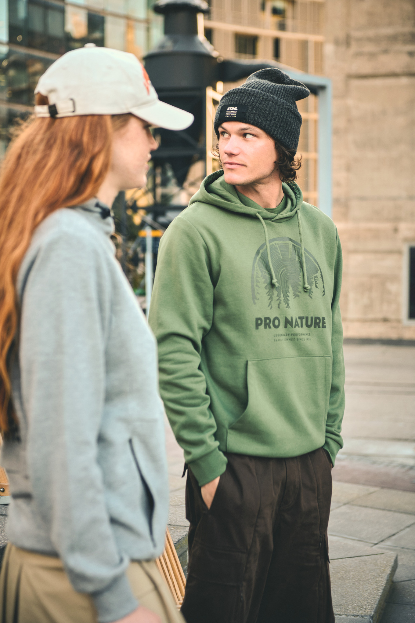 Sweat à capuche PRO NATURE Homme