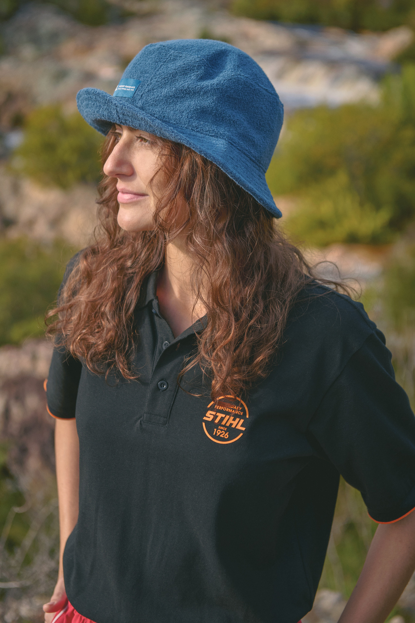 Bob BUCKET TERRY bleu