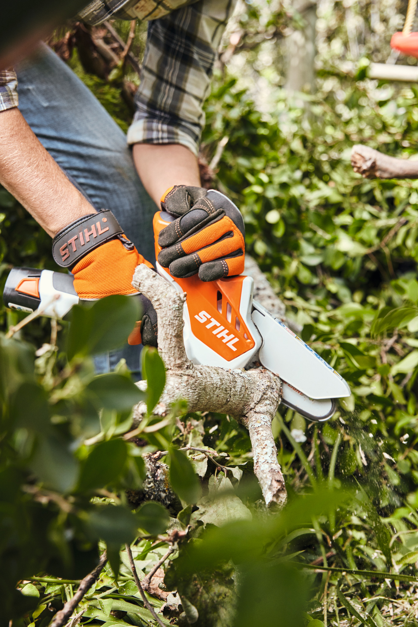 Scie de jardin à batterie STIHL GTA 26 pack complet