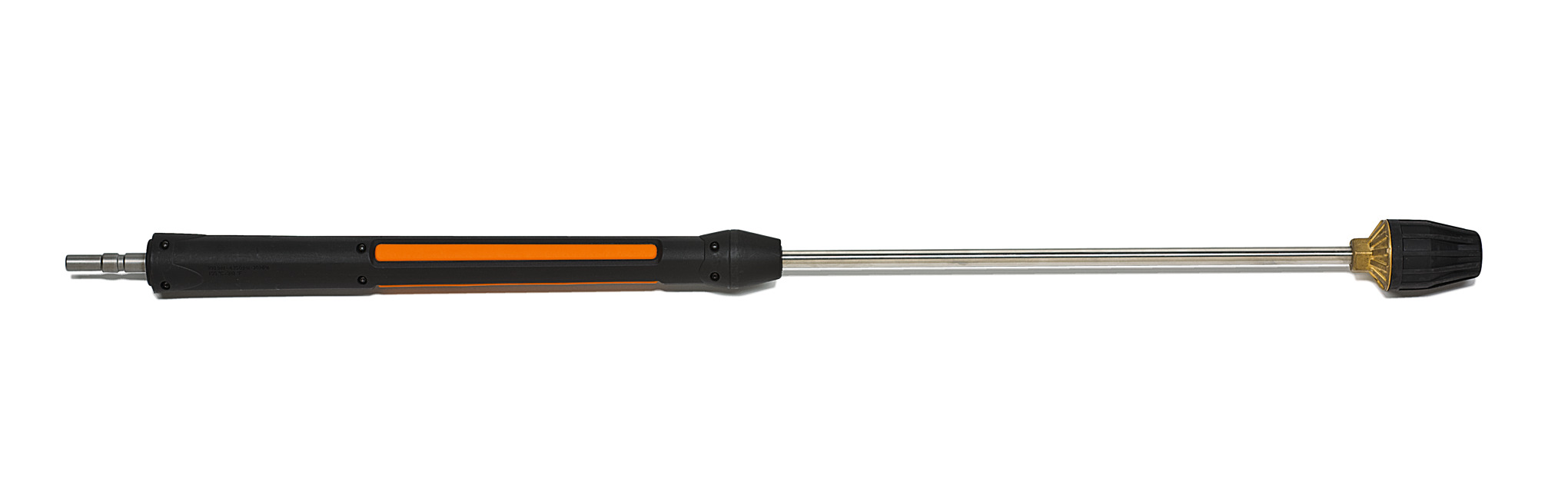 Lance haute pression avec buse rotative