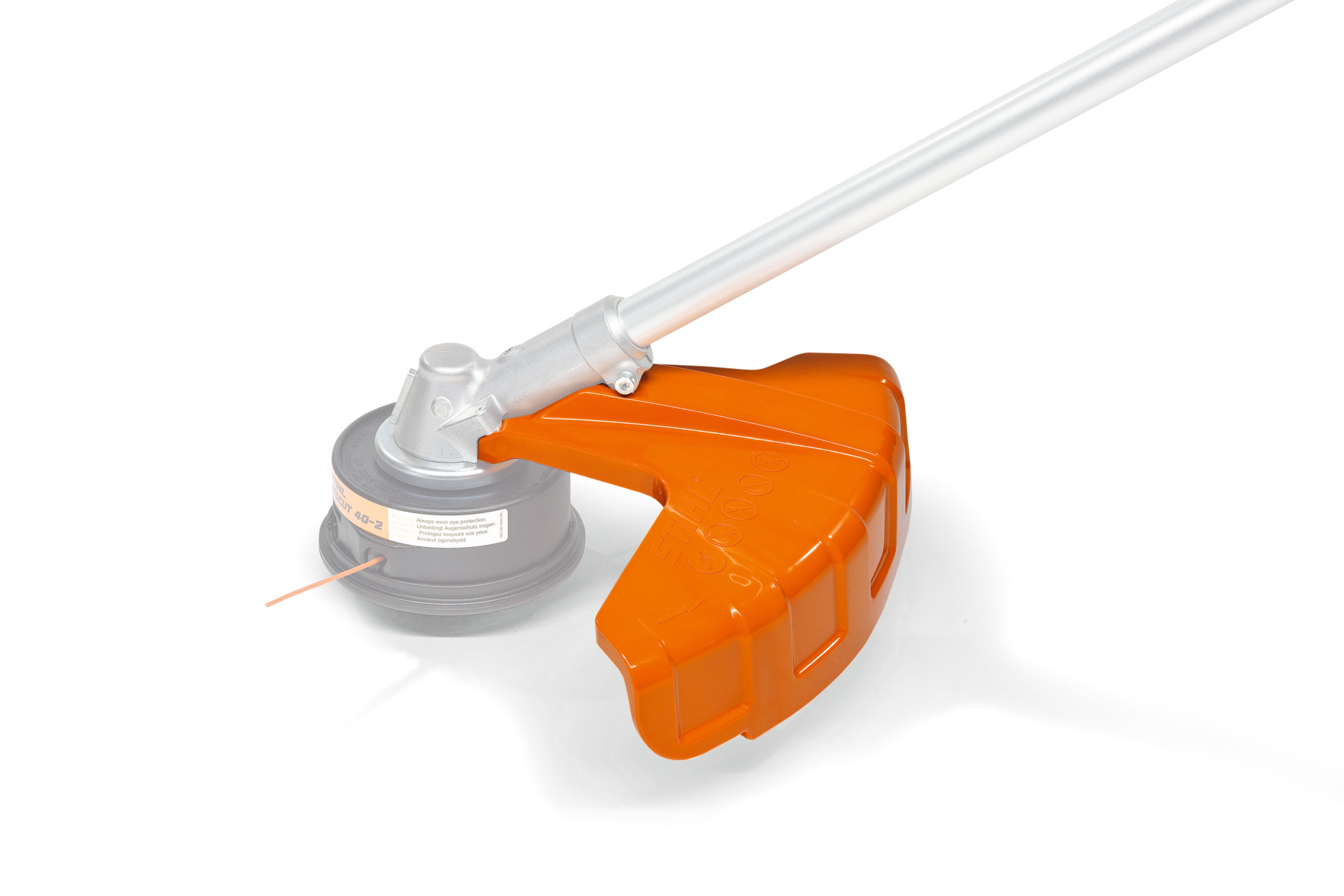 Capot de protection pour têtes faucheuses à fil et PolyCut, Ø 480 mm