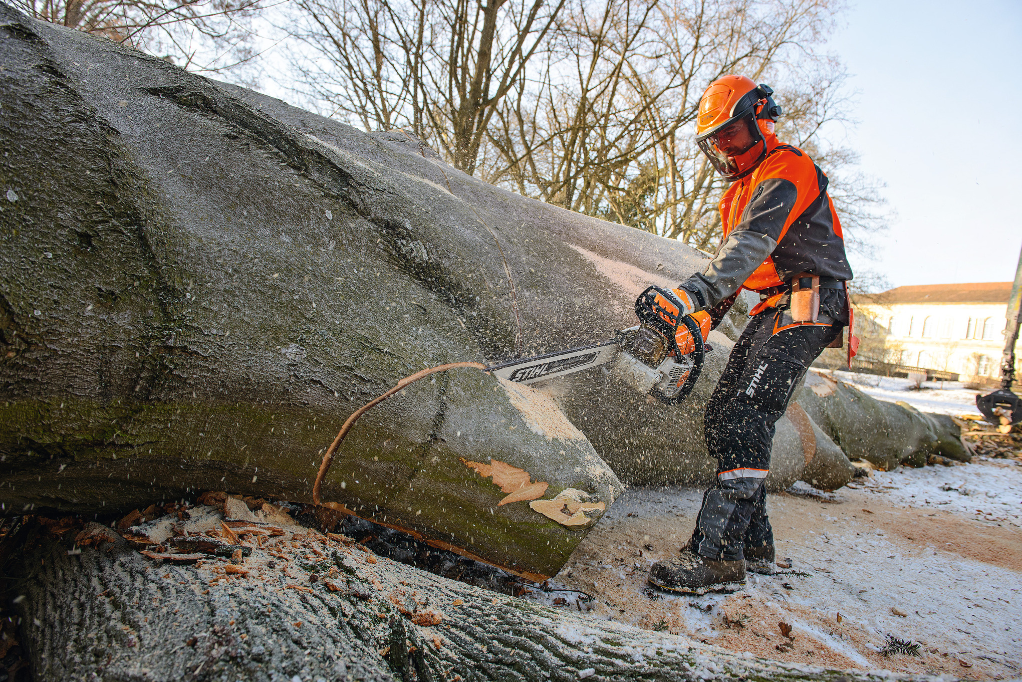 STIHL : Nouvelle tronçonneuse thermique M-Tronic MS 661 C-M pour