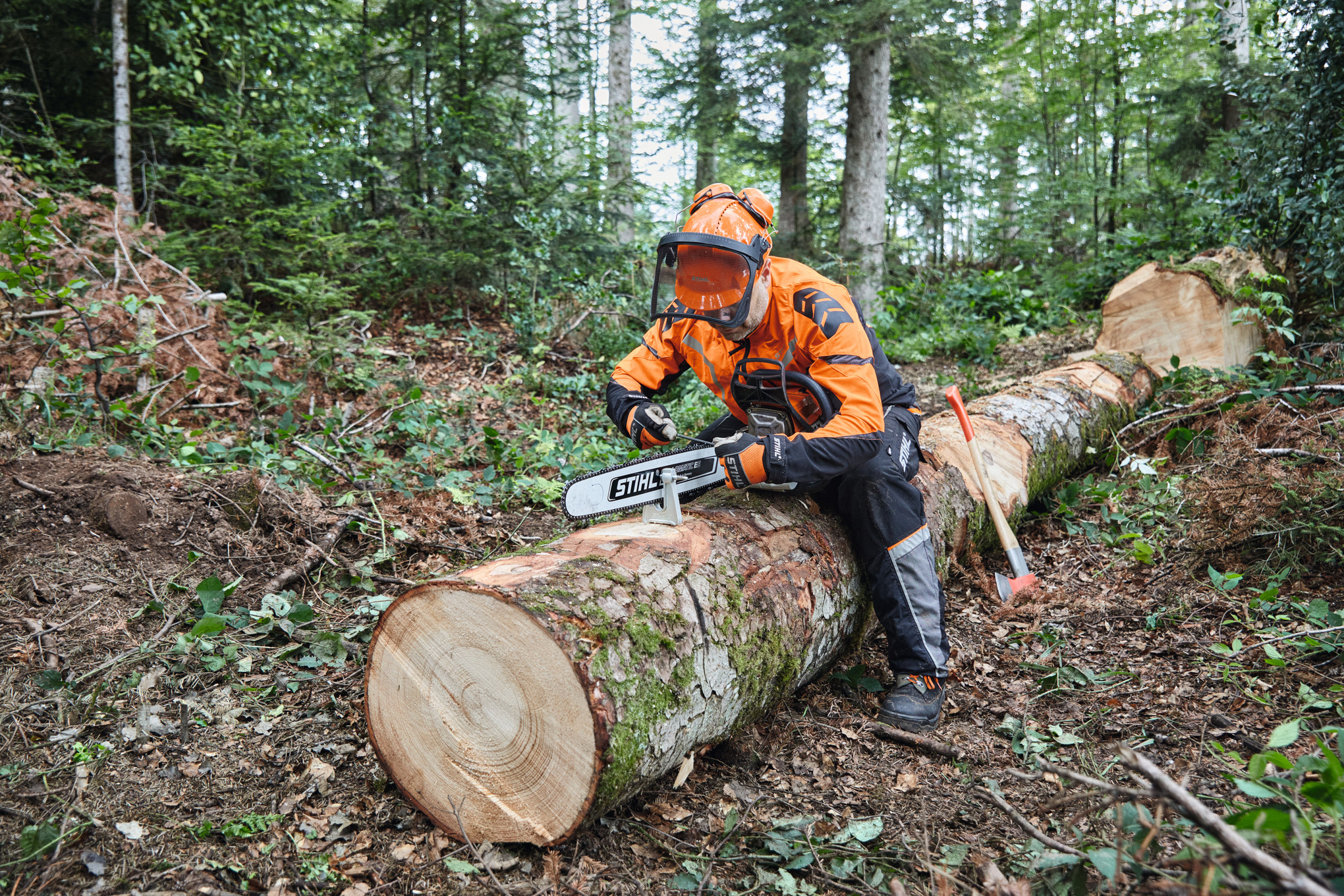 Support de lime STIHL L 700 - Pour une fixation le guide-chaîne STIHL