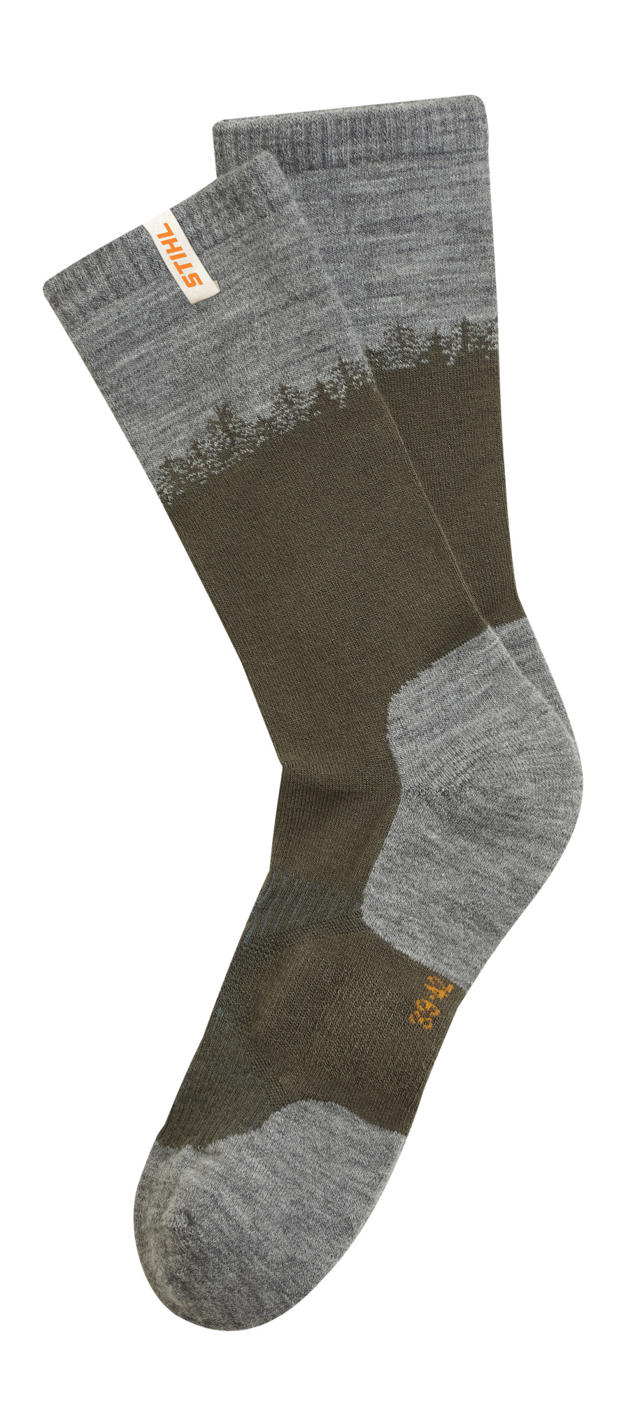 Chaussettes "FIR" kaki