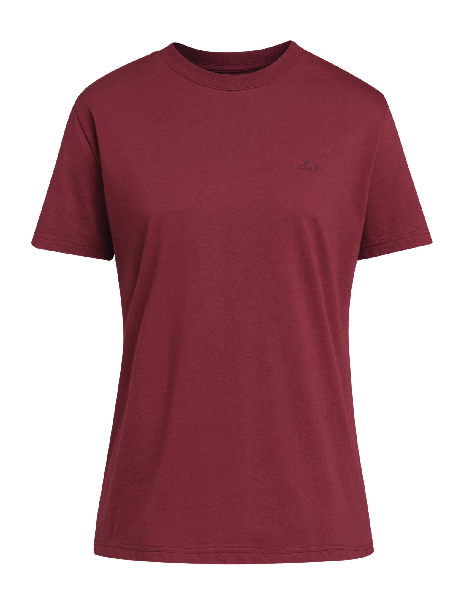 T-shirt "ICON" bordeaux Femme