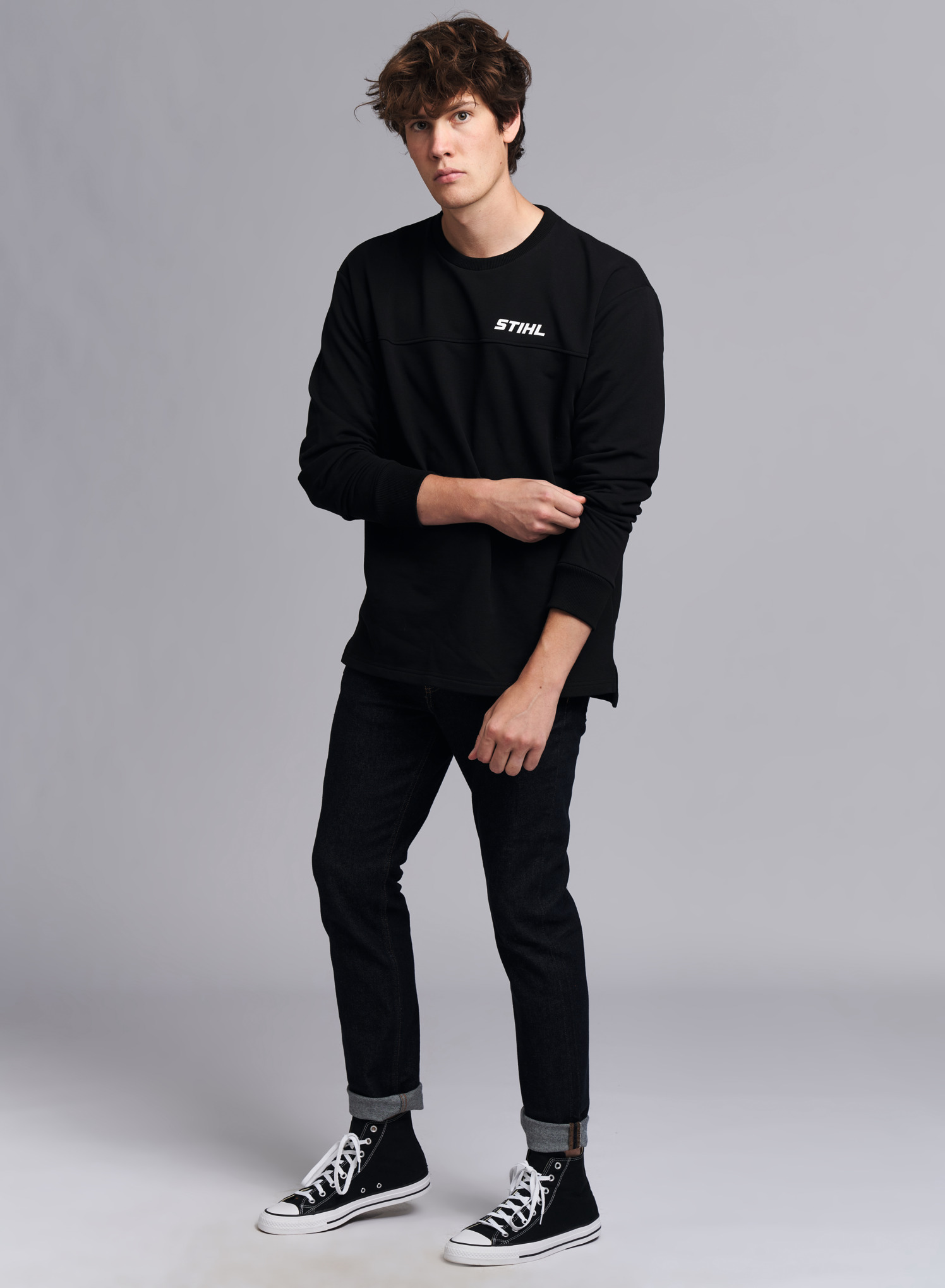 Sweat "UTILITY" Homme noir