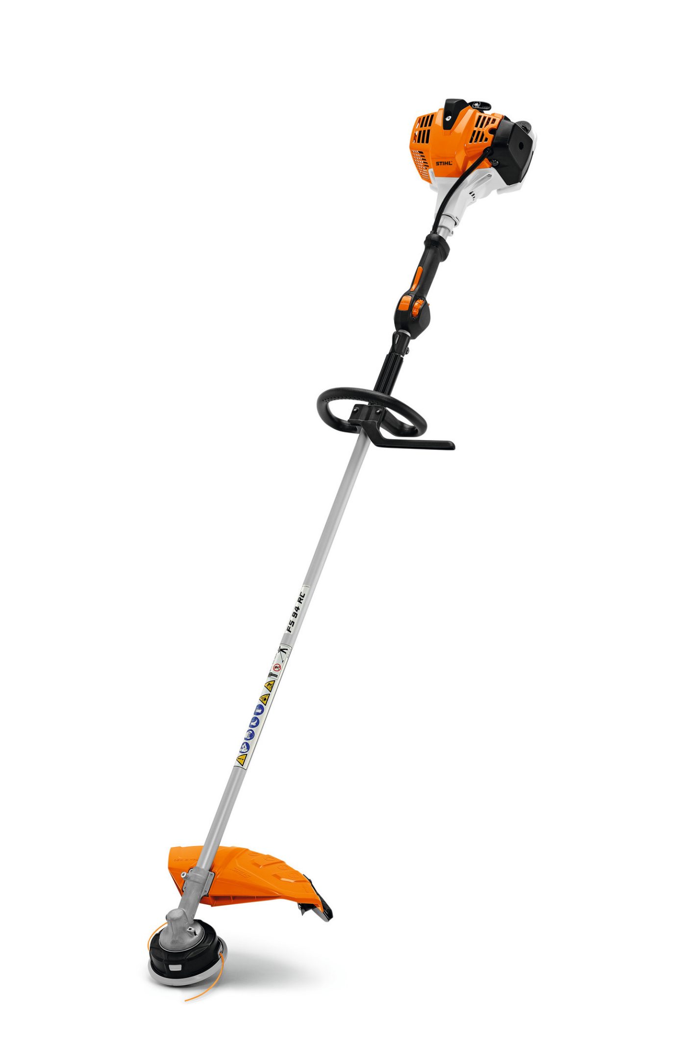Stihl FS 94 RC-E débroussailleuse thermique professionnelle légère moteur 2-temps 24,1 cm3 ErgoStart ECOSPEED poignée ronde harnais double