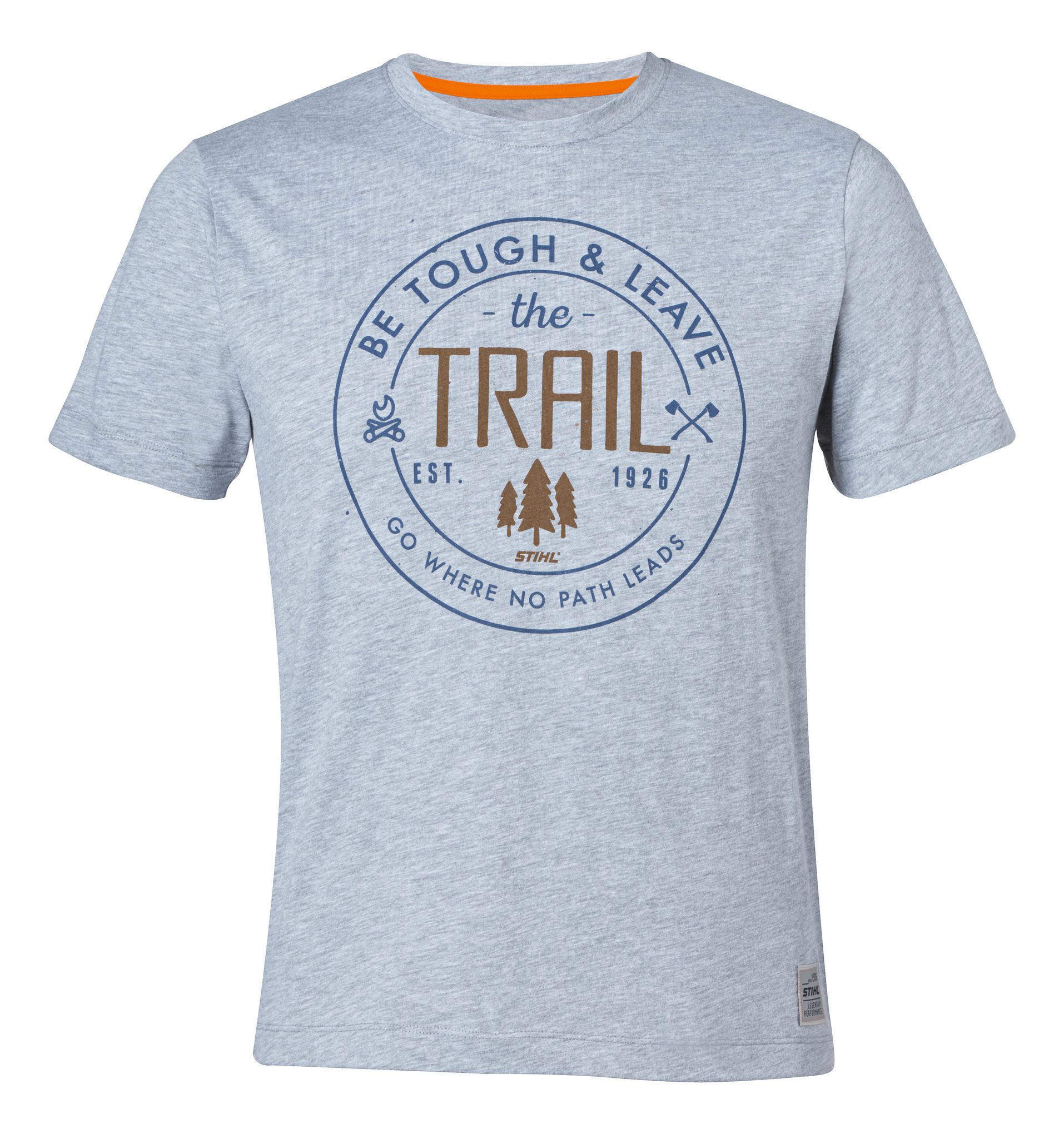 T-shirt « BE TOUGH » Homme gris clair