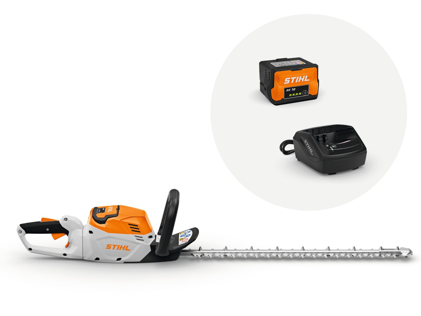 Taille-haies à batterie Stihl HSA 60 AK 36V lame 60 cm pour particulier exigeant grandes haies
