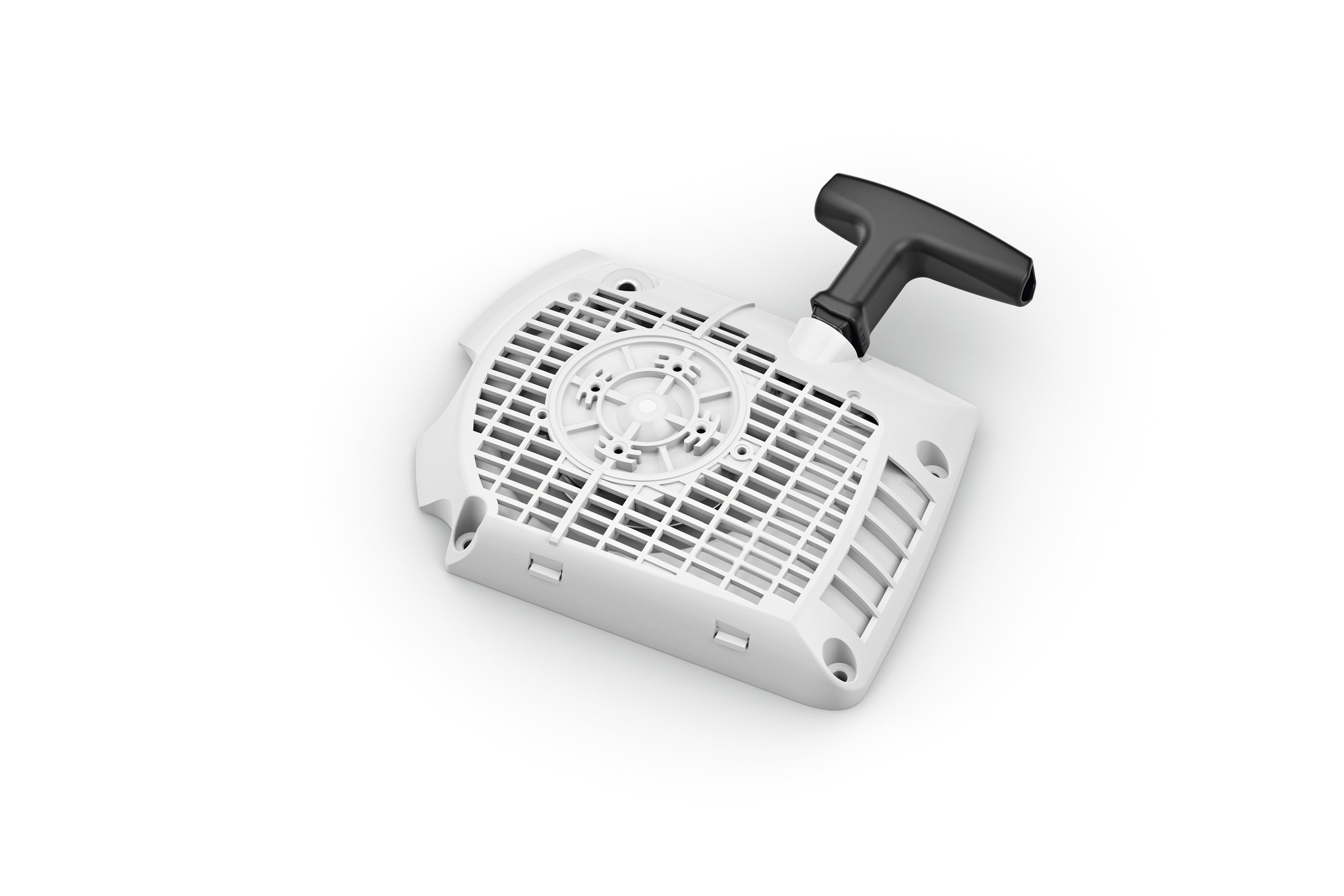 Carter de ventilateur avec lanceur