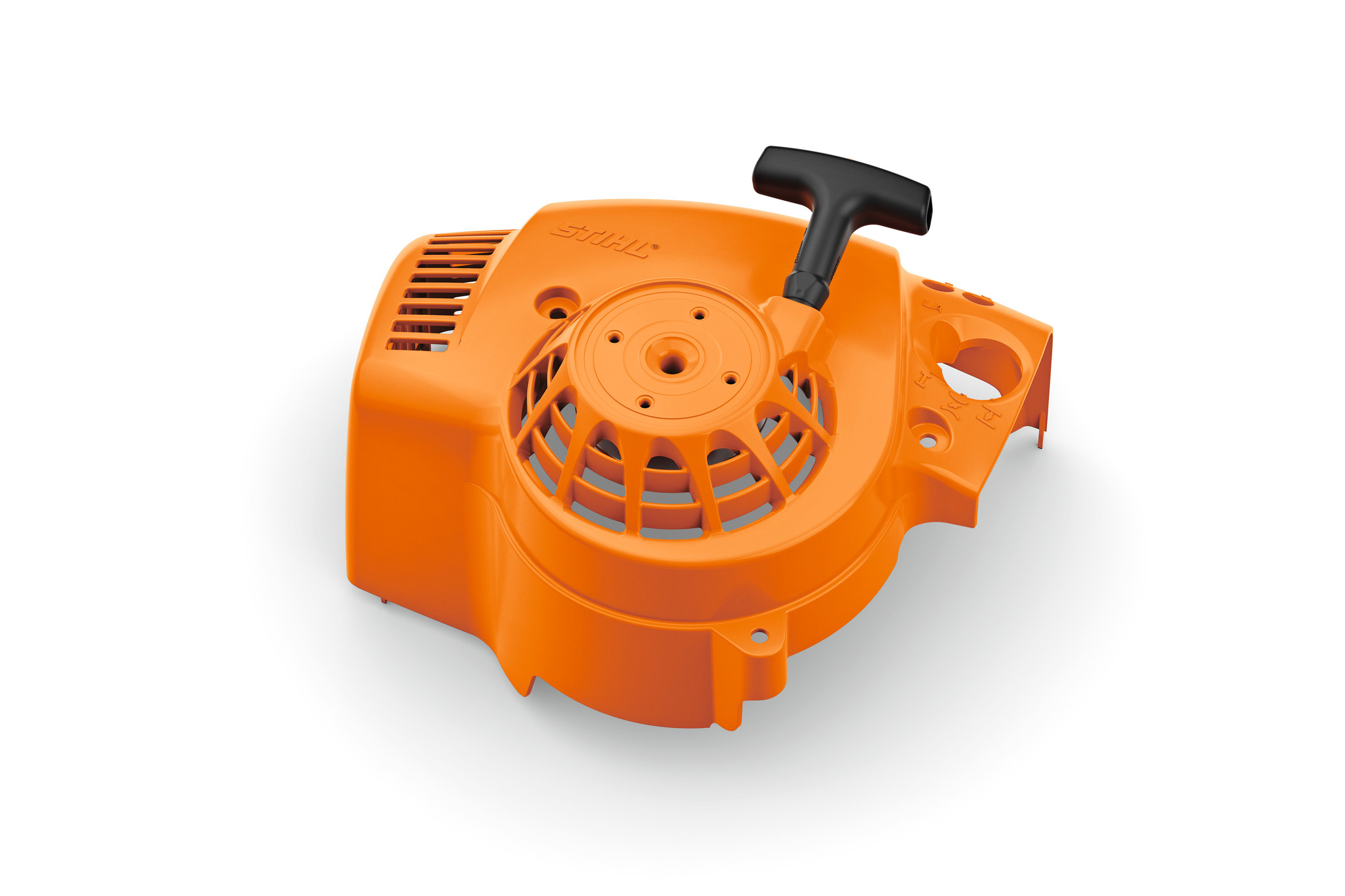 Carter de ventilateur avec lanceur
