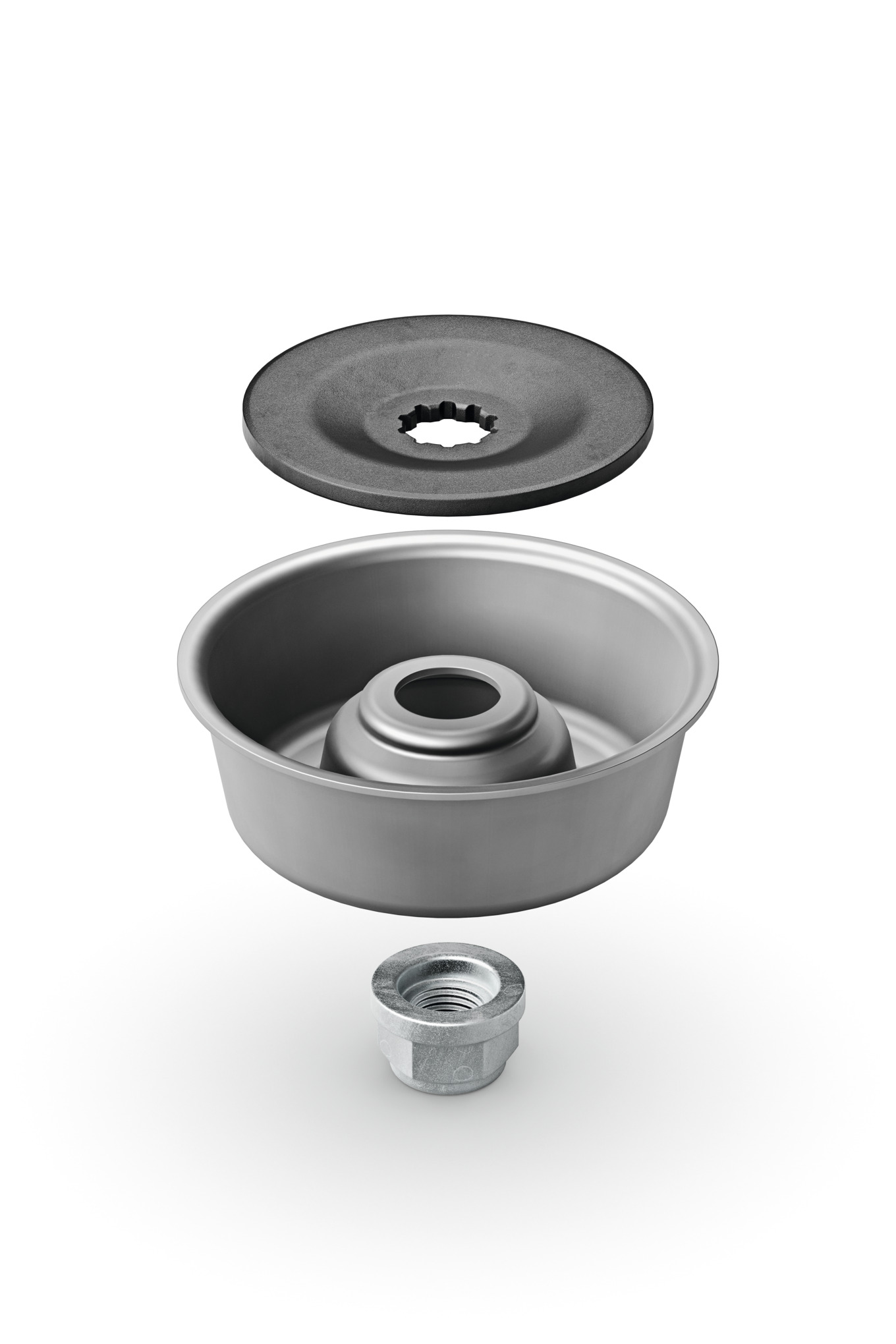 Jeu de pièces de montage pour lames de coupe-herbe, couteaux de broyage et lames de scie circulaire