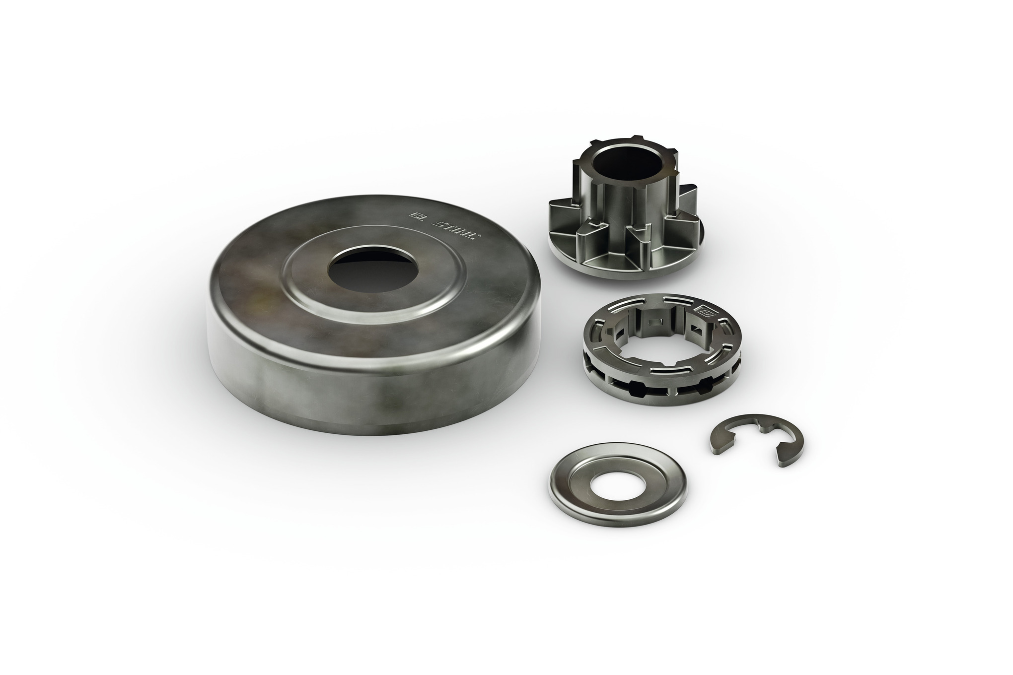 Jeu de pignon à anneau 3/8" 7D
